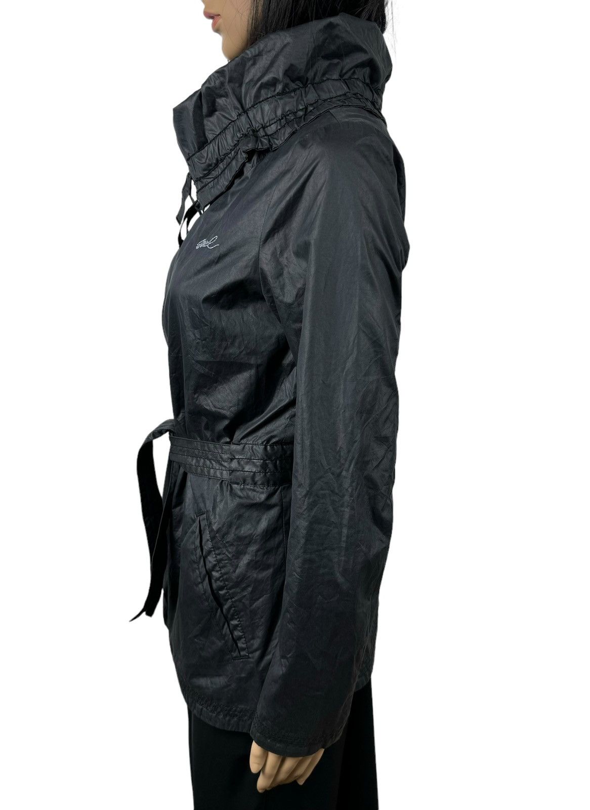 Diesel × Vintage Diesel Navy Blue Nylon Parka Belted Vintage size XL Size XL / US 12-14 / IT 48-50 - 8 Thumbnail