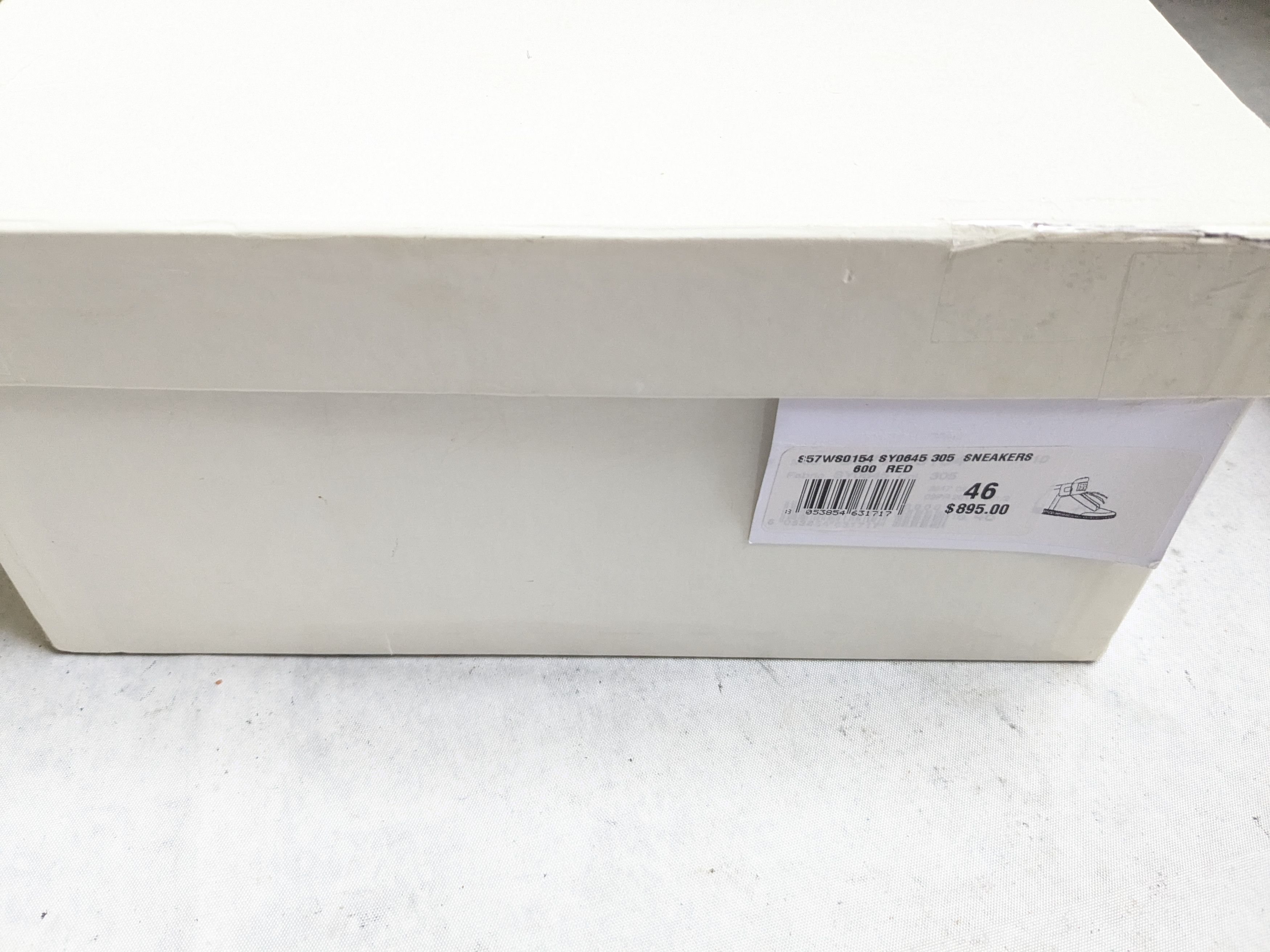 Maison Margiela Maison Margiela Future Red 13 46 High Tops Leather Sneakers Size US 13 / EU 46 - 20 Thumbnail