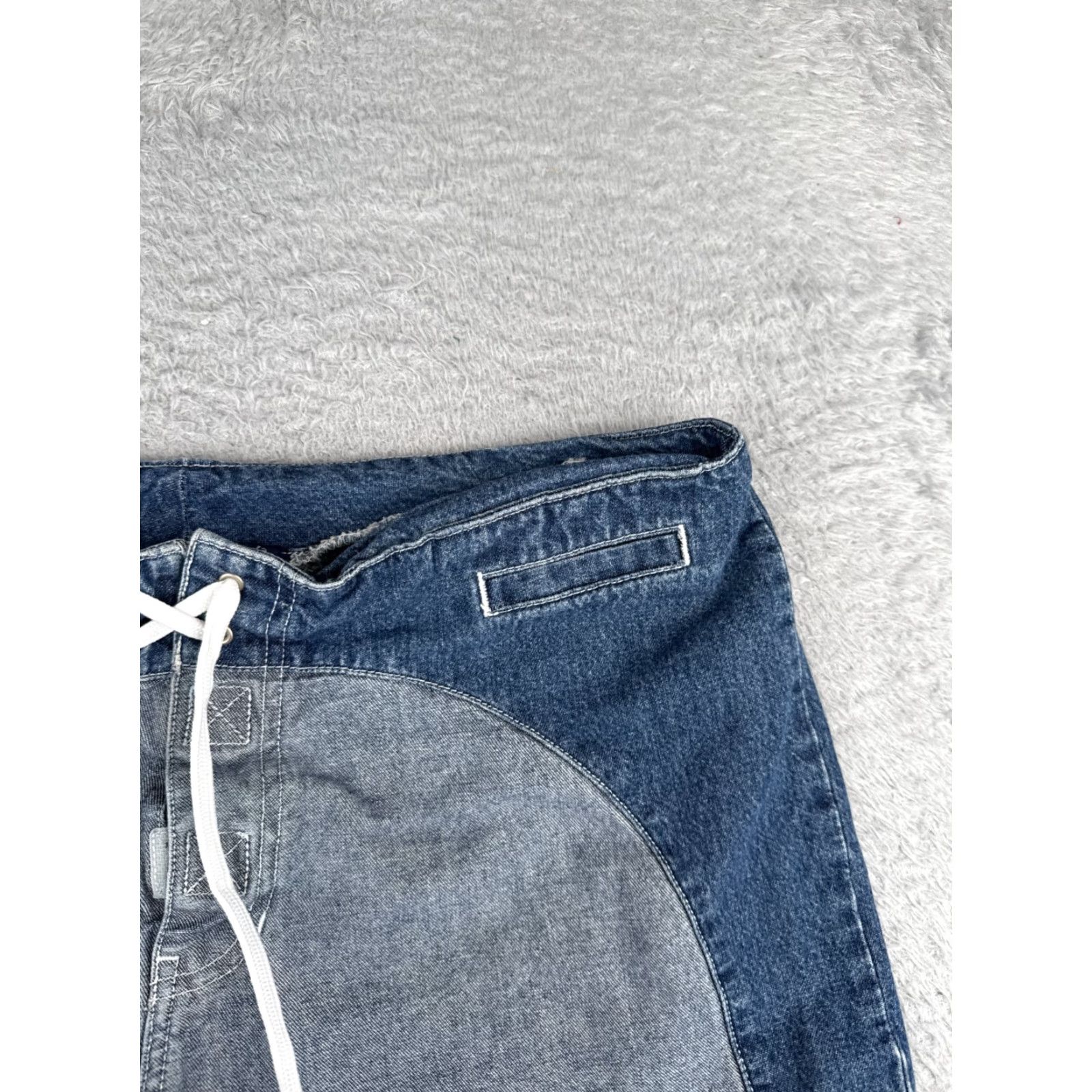 Tommy Hilfiger Tommy Hilfiger Womens Shorts Juniors 13 Blue Denim Cotton Blend Mid Rise 5-Pocket Casual 32x3.5 Size 34" / US 12 / IT 48 - 5 Thumbnail