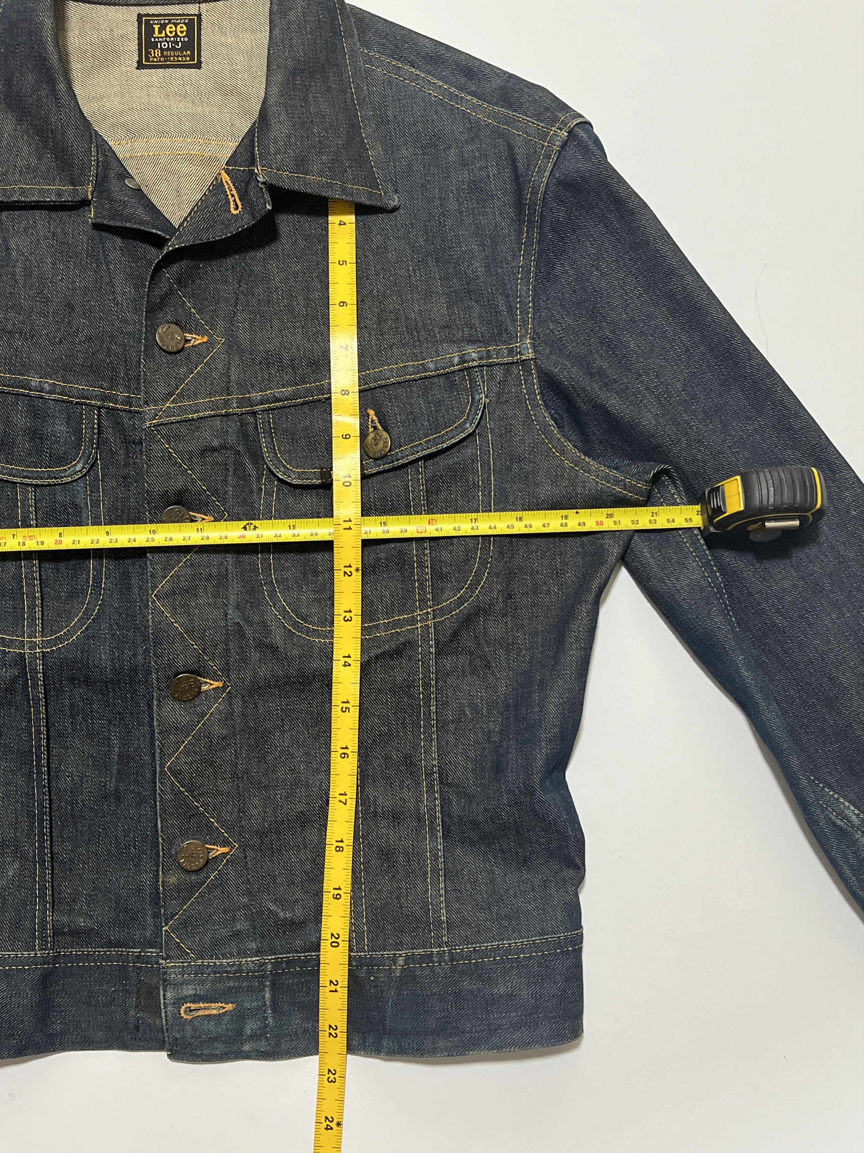 Lee True Vintage 60s Lee 101 J Size US M / EU 48-50 / 2 - 6 Thumbnail