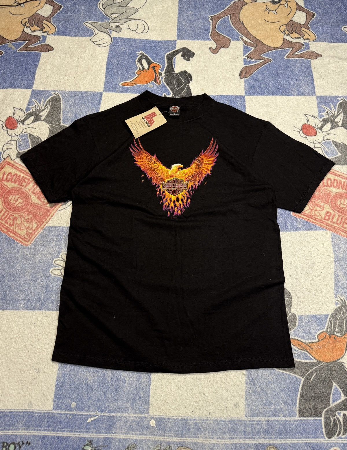 Harley Davidson Vintage Harley eagle tee Size US XL / EU 56 / 4 - 1 Thumbnail