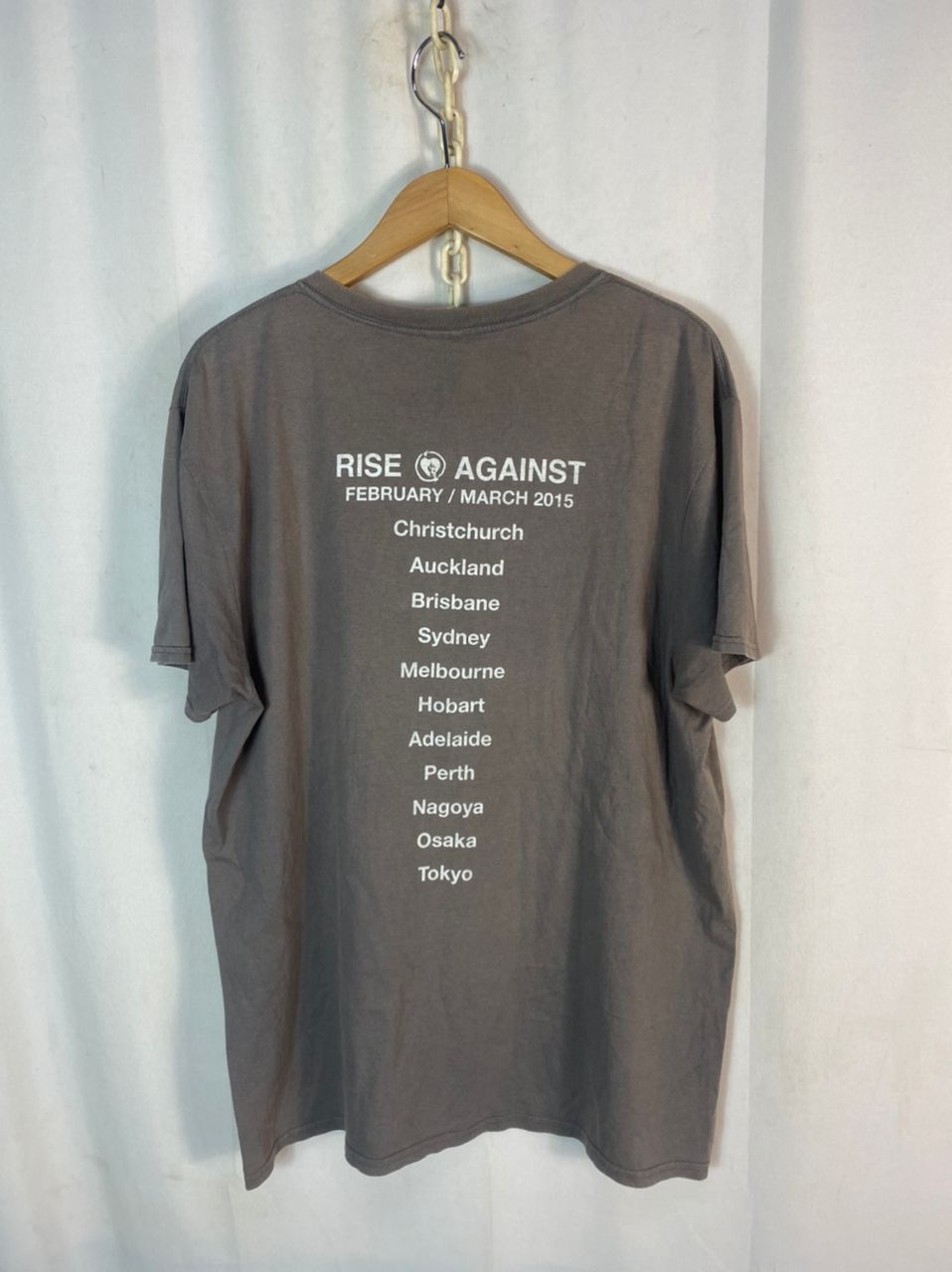 Band Tees × Gildan Rise against printed tshirt by gildan Size US L / EU 52-54 / 3 - 9 Thumbnail