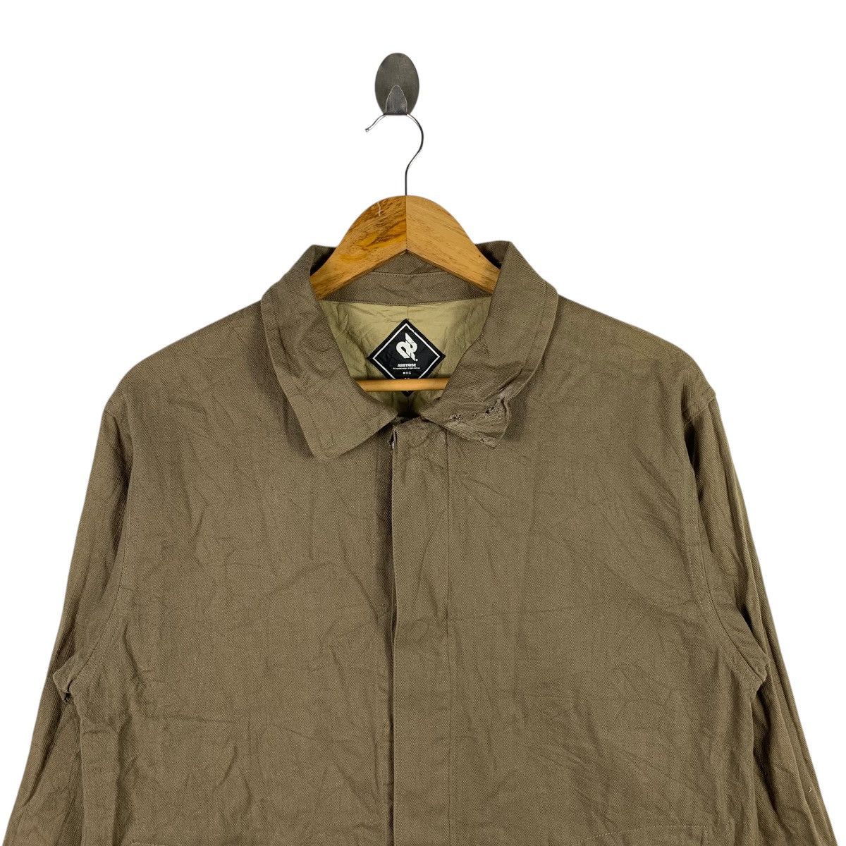 Japanese Brand ABSTRISE Japanese Brand Brown Trench Coat Jacket Size US M / EU 48-50 / 2 - 3 Thumbnail