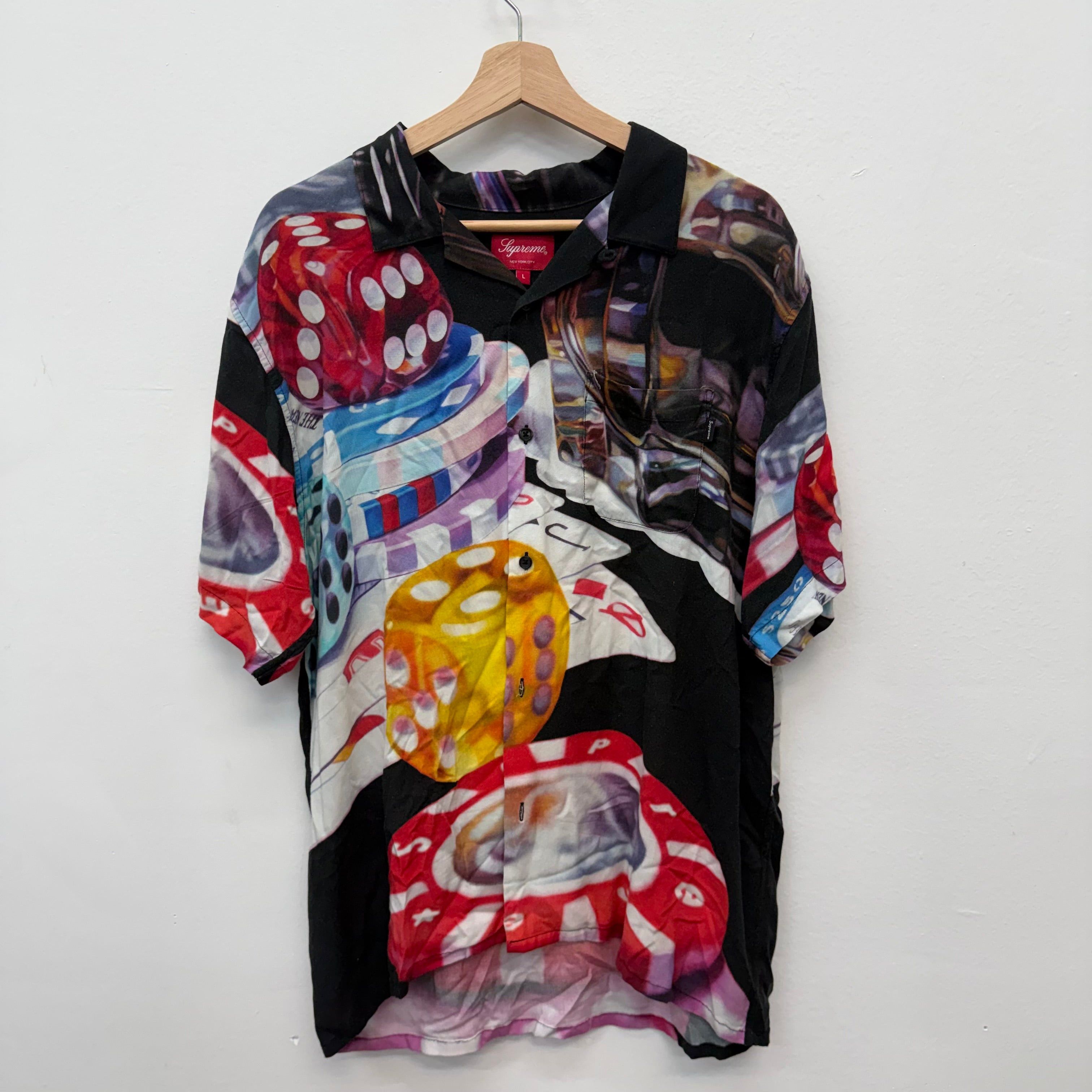 Supreme Supreme Gambler Poker Button Up Shirt - Size L Size US L / EU 52-54 / 3 - 1 Thumbnail