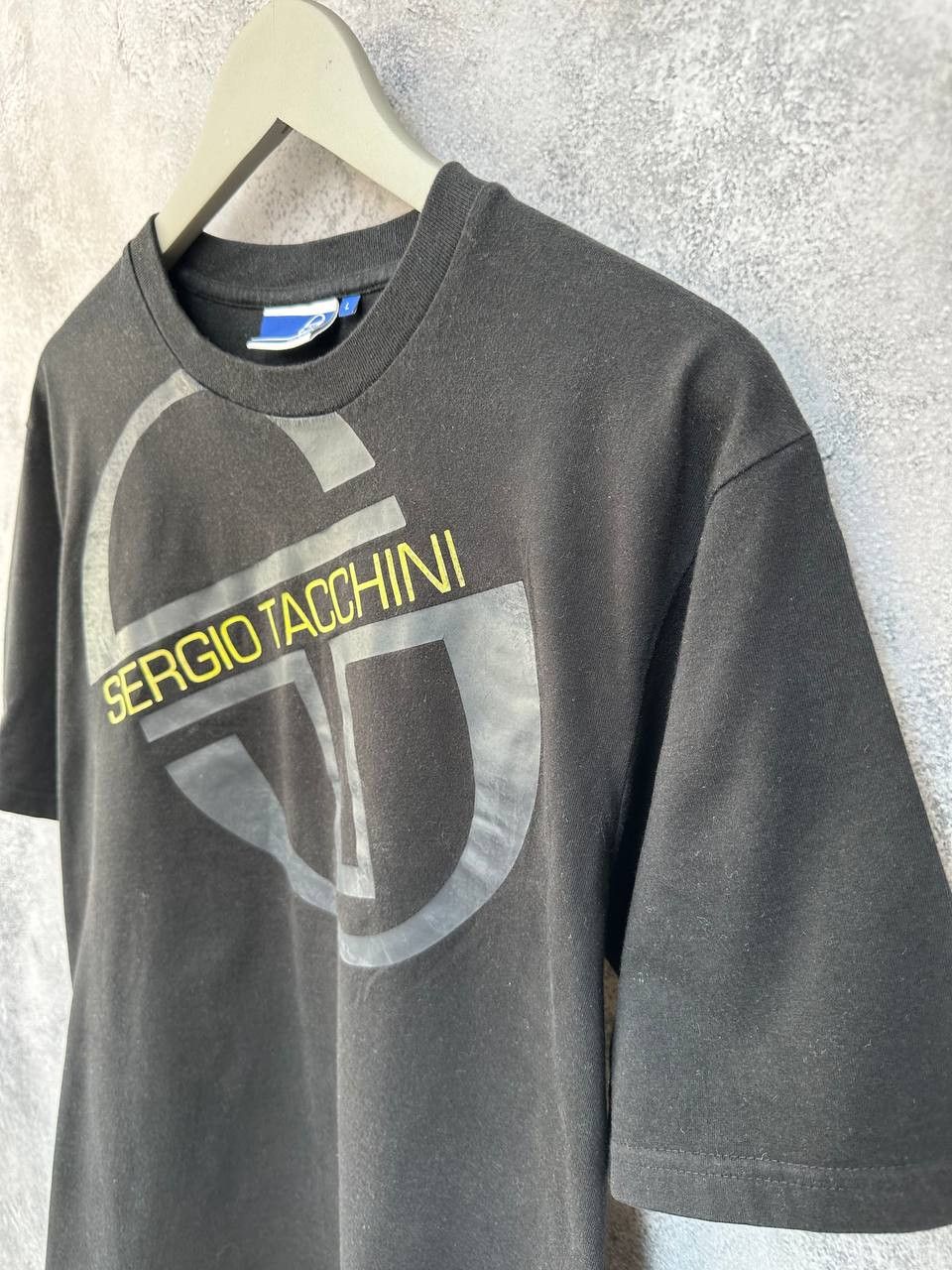 Sergio Tacchini Sergio Tacchini Vintage T-Shirt Big Logo Tee Size US L / EU 52-54 / 3 - 6 Thumbnail