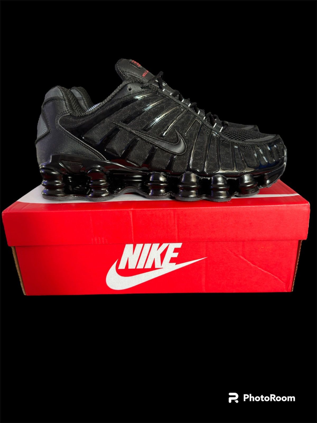 image of Nike Shox Tl Shoes in Black, Men's (Size 11)