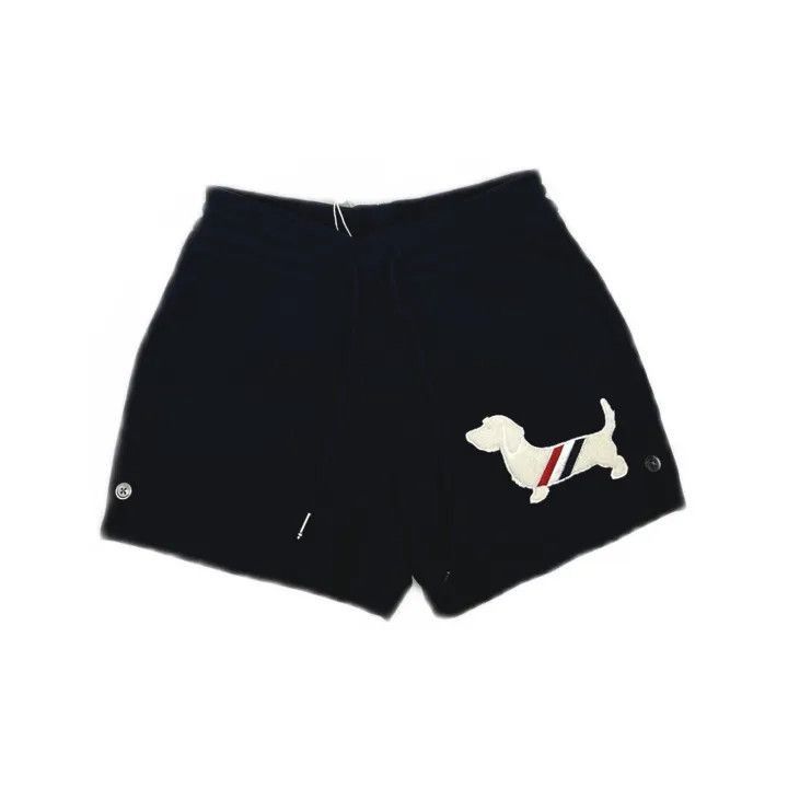 Thom Browne Thom Browne Embroidered Dog Casual Shorts for Women -2507 Size 37" - 8 Thumbnail