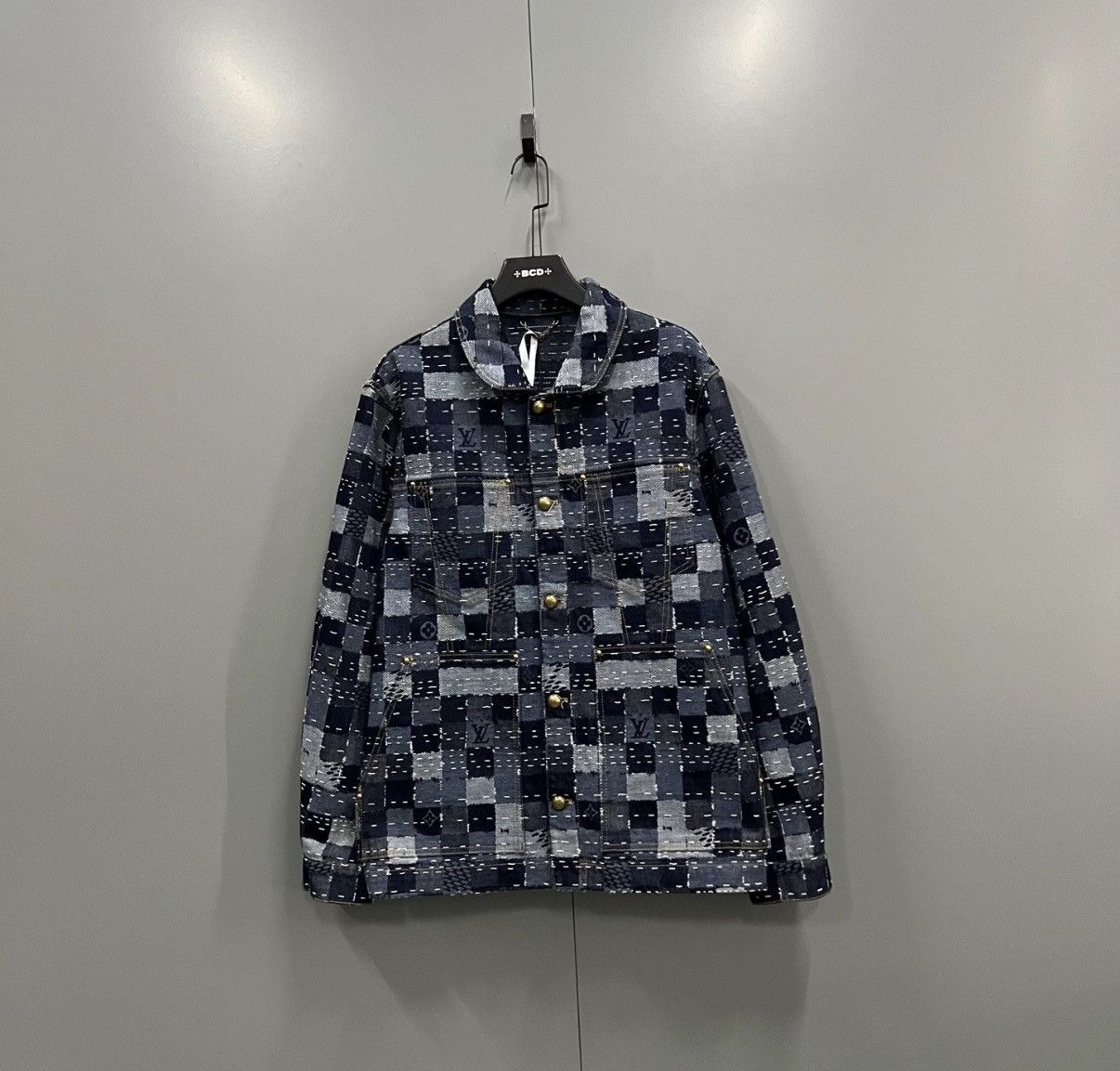 Louis Vuitton Louis Vuitton LV × Nigo Damier Denim Jacket J41 Size US M / EU 48-50 / 2 - 1 Thumbnail