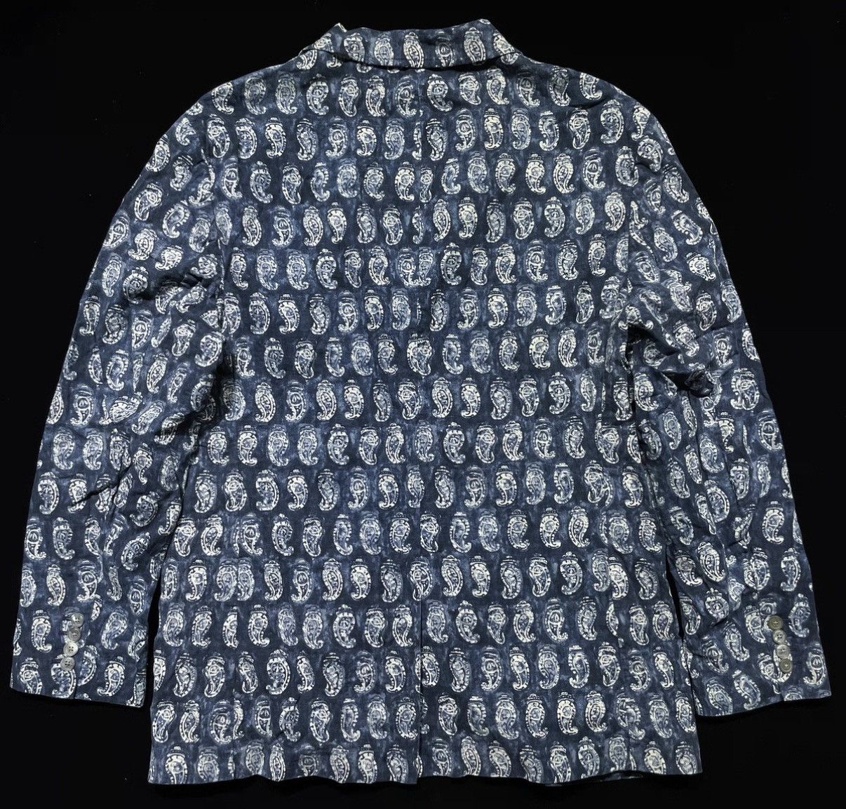 Polo Ralph Lauren Ralph Lauren Indigo Paisley Blazer K22 Size US XL / EU 56 / 4 - 2 Thumbnail