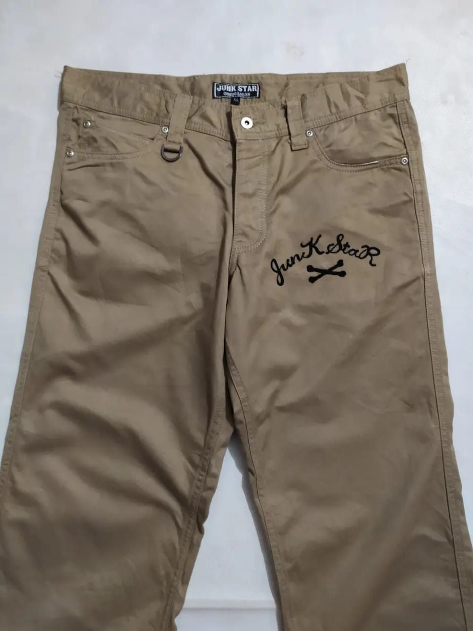 Japanese Brand Embroidery Prayed Marie Junk Star Tokyo Japan Straight Pant Size US 33 - 7 Thumbnail
