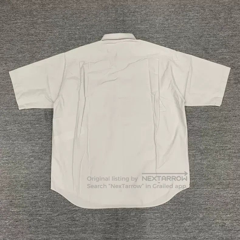 Balenciaga Balenciaga size 37 White Destroyed Reversed Logo Shirt Sho Size US XS / EU 42 / 0 - 2 Thumbnail
