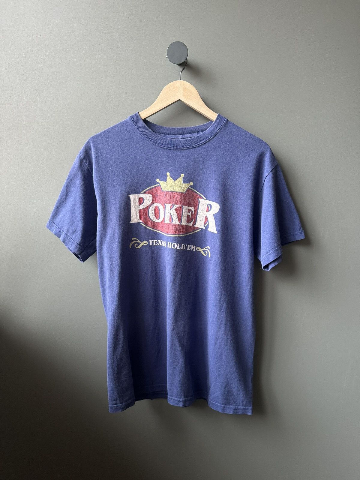 Gildan Vintage Texas Hold’em Poker Logo Tee Size US M / EU 48-50 / 2 - 1 Thumbnail