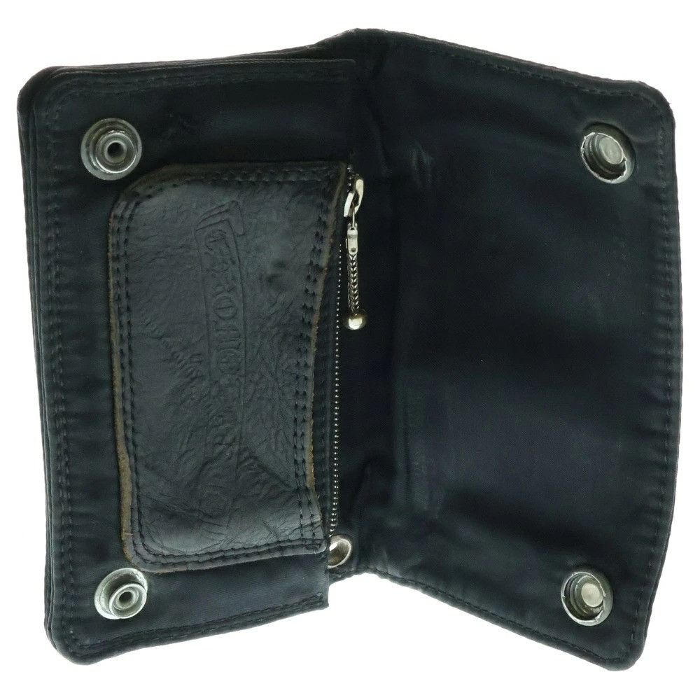 Chrome Hearts CHROME HEARTS 1 ZIP HORSESHOE BUTTON WALLET silver Size ONE SIZE - 6 Thumbnail