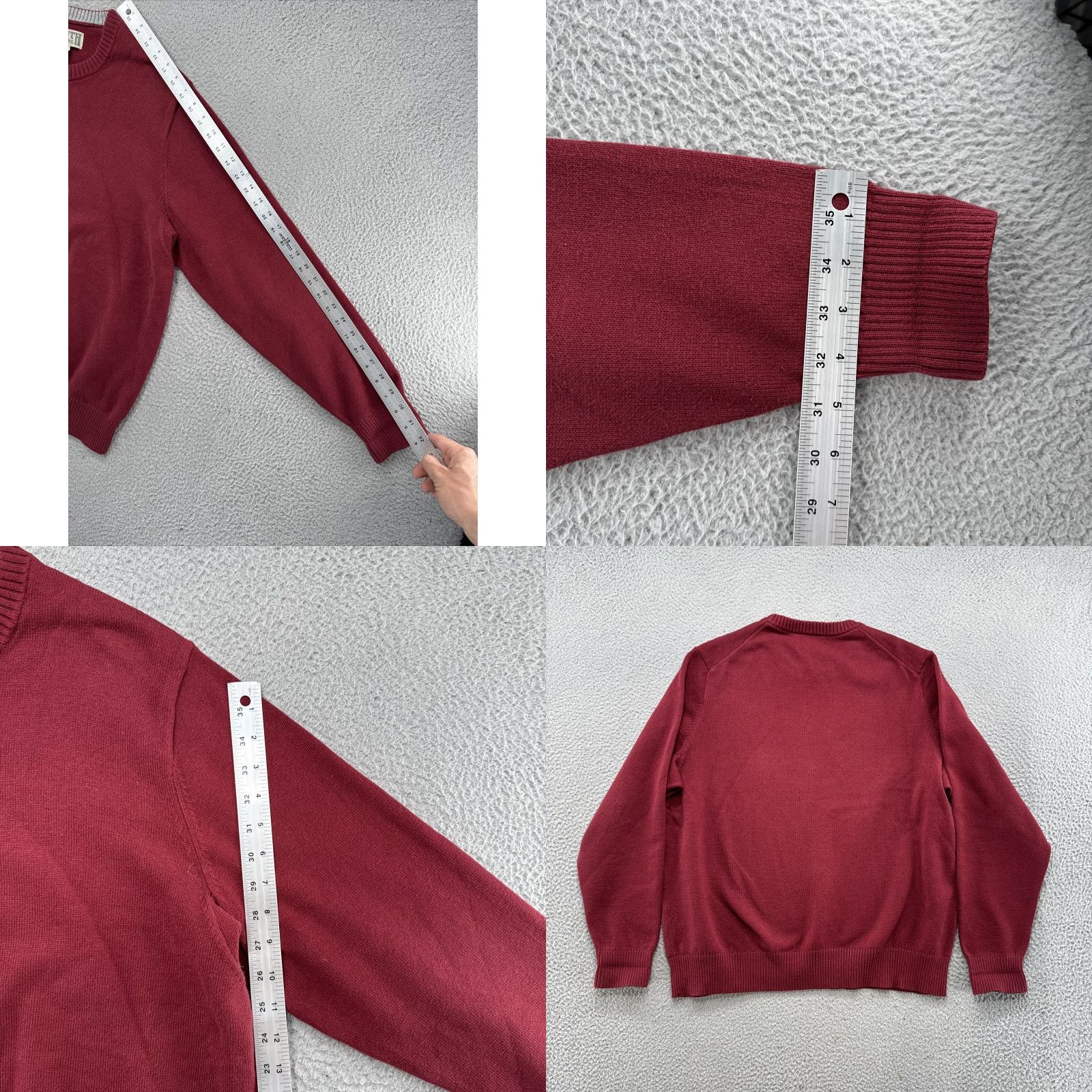 Duluth Trading Company Duluth Trading Co Sweater Men's Red Knit Pullover Crewneck XL Size US XL / EU 56 / 4 - 8 Thumbnail