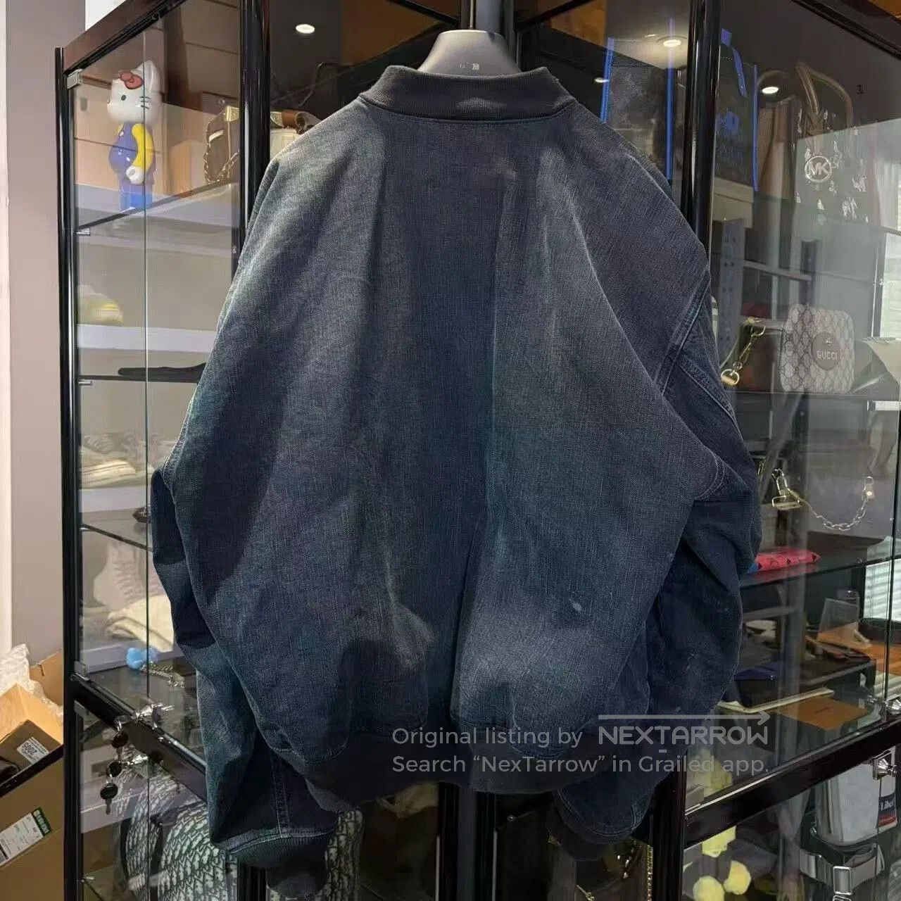Balenciaga Balenciaga er Jacket in Black Wash. Size US S / EU 44-46 / 1 - 2 Thumbnail