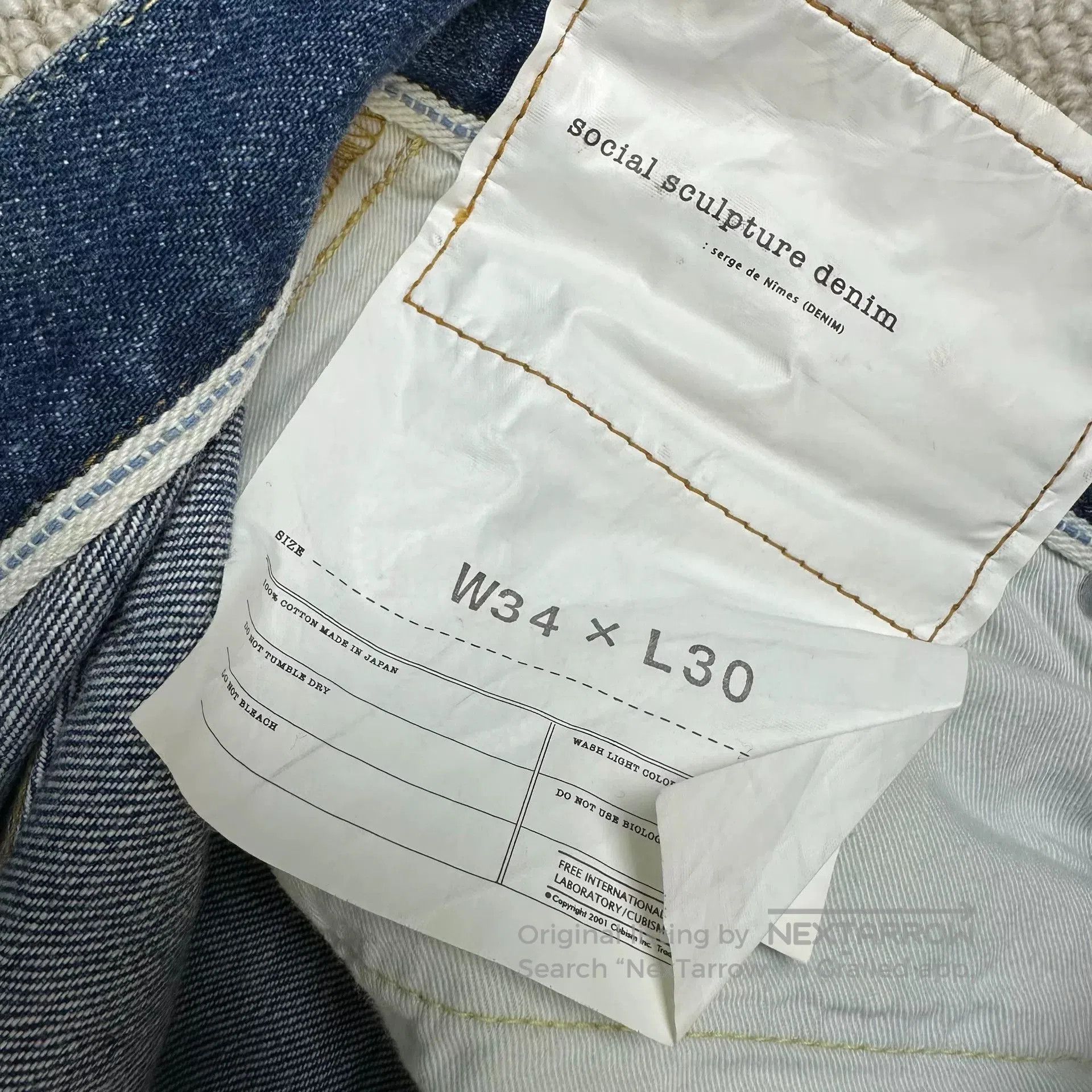 Visvim Visvim Vintage Blue Denim Jeans W34*L30. Size US 34 / EU 50 - 7 Thumbnail
