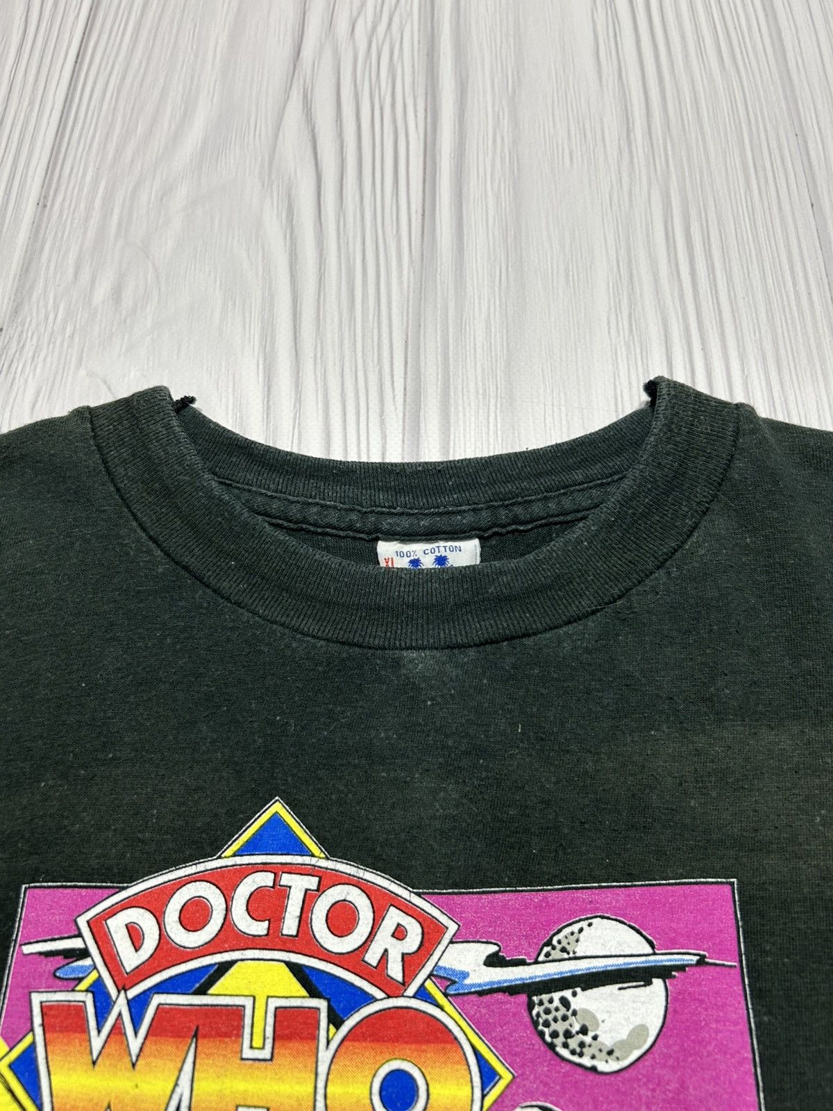 Vintage Vintage 90s Doctor Who Dalek Warzone T-Shirt Size US XL / EU 56 / 4 - 9 Thumbnail