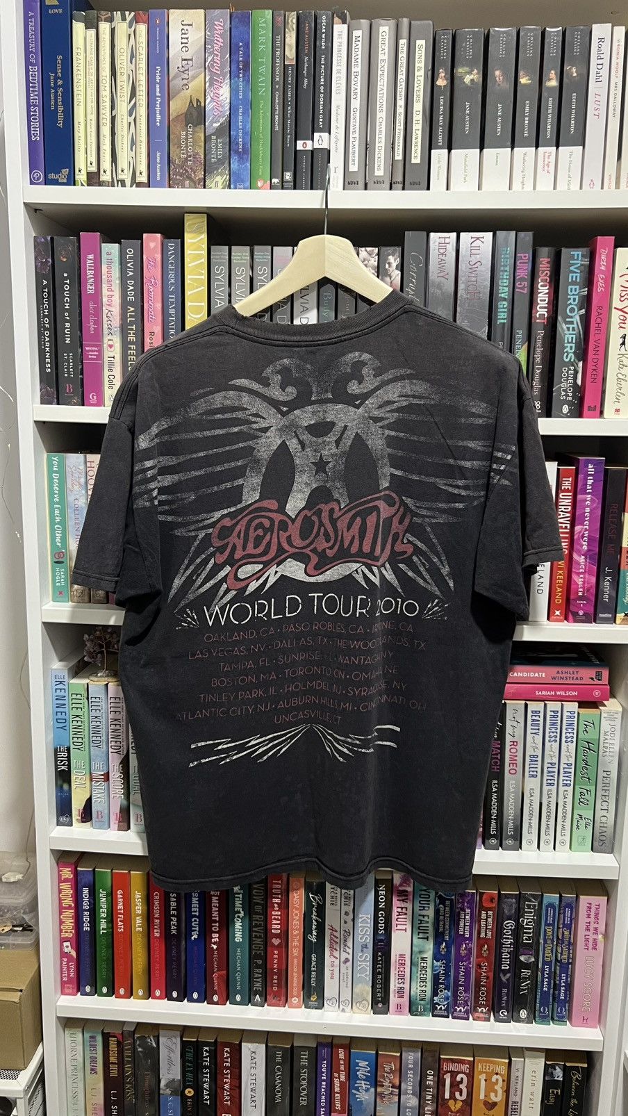 Aerosmith Aerosmith Band World Tour Tee Size US XL / EU 56 / 4 - 2 Thumbnail