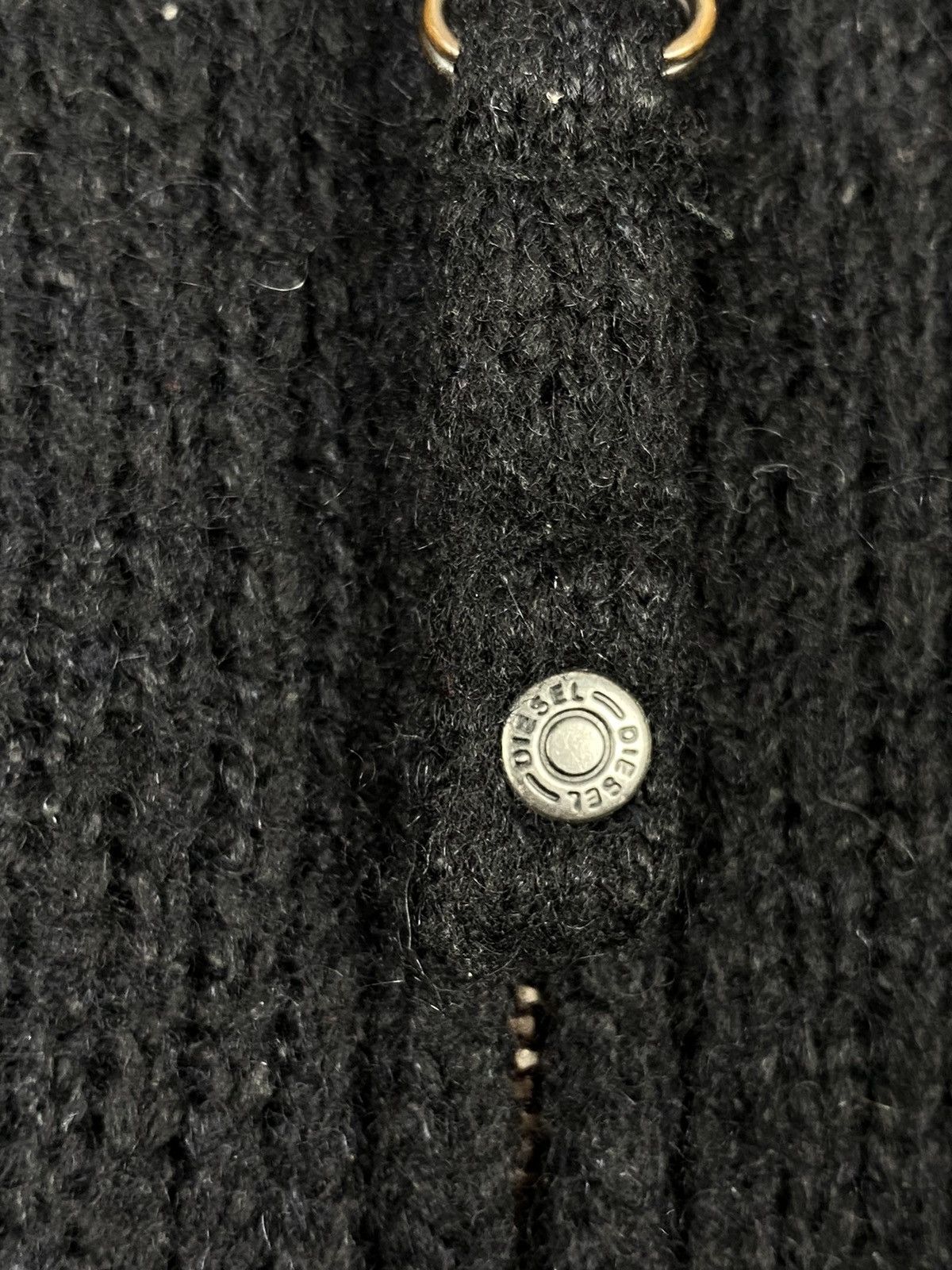 Diesel Vintage Diesel Wool Full Zip Sweater Sweatshirt Size US S / EU 44-46 / 1 - 7 Thumbnail