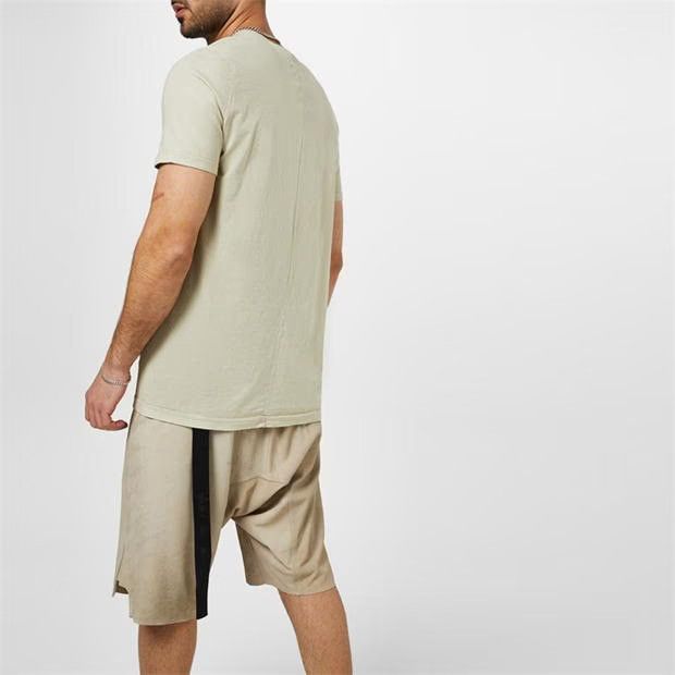 Rick Owens o1g2r1mq0624 T-Shirts in Pearl & Black Size US M / EU 48-50 / 2 - 5 Thumbnail