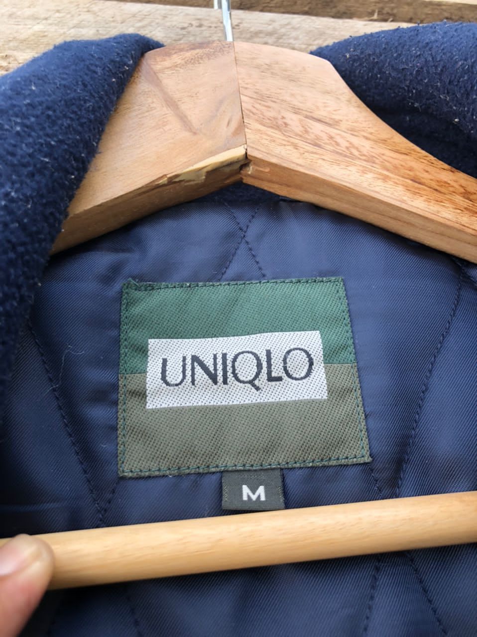 Japanese Brand × Uniqlo × Vintage Rare🔥 Vintage 90s Uniqlo Wool Jacket Size US M / EU 48-50 / 2 - 3 Thumbnail