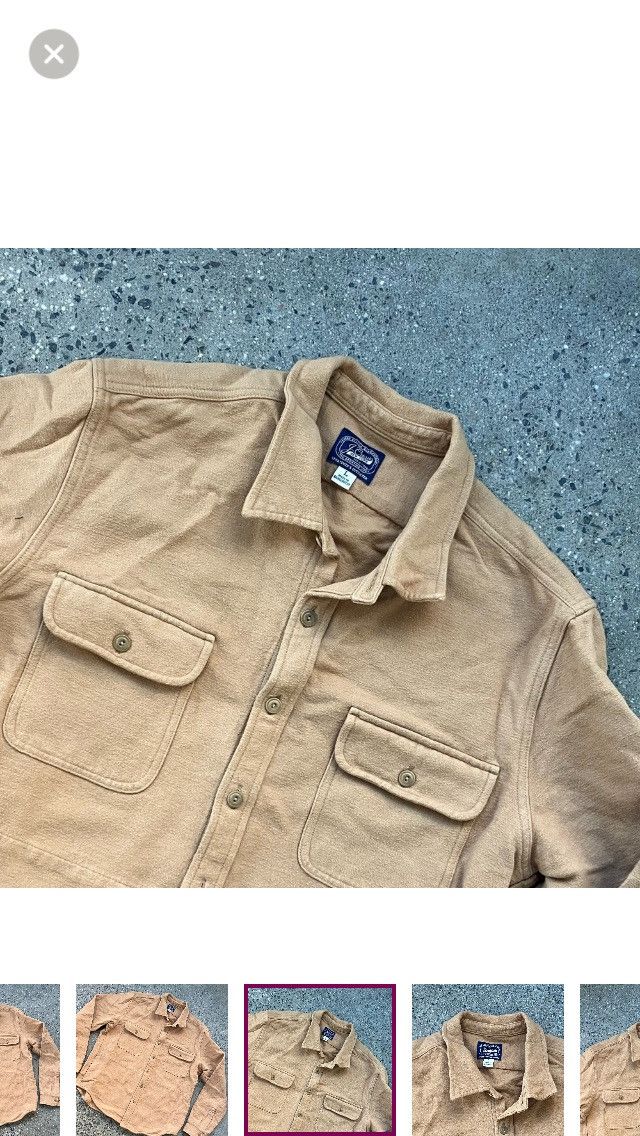 J.Crew J Crew Heavyweight Chamois Workshirt Large Size US L / EU 52-54 / 3 - 5 Thumbnail