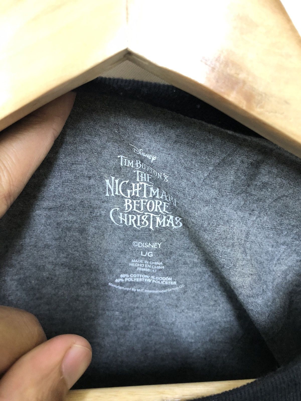 Cartoon Network × Disney NIGHTMARE BEFORE CHRISTMAS Size US L / EU 52-54 / 3 - 4 Thumbnail