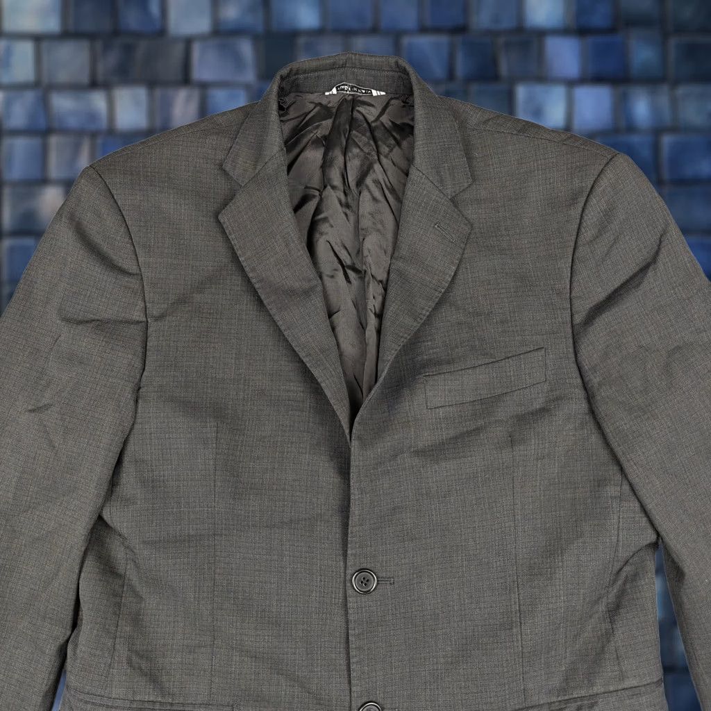Yves Saint Laurent Yves Saint Laurent Blazer Mens Large Gray Two Button Suit Jacket Made In Italy Blazer Mens Large Gray Two Button Suit Jacket Italy Saint Laurent Size 42R - 1 Thumbnail