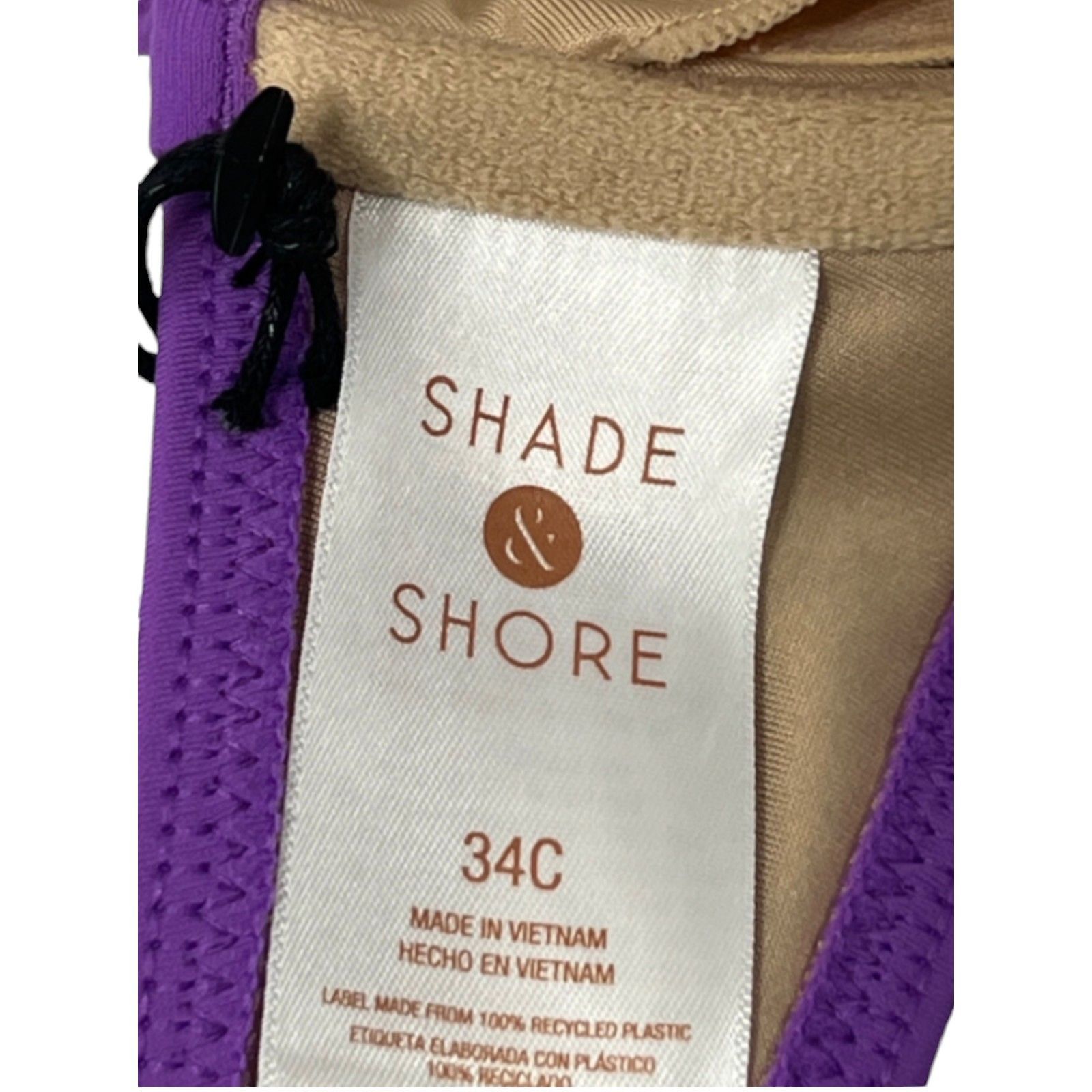 Other Shade & Shore - Women's Tunneled Neckline Underwire Bikini T Size ONE SIZE - 8 Thumbnail