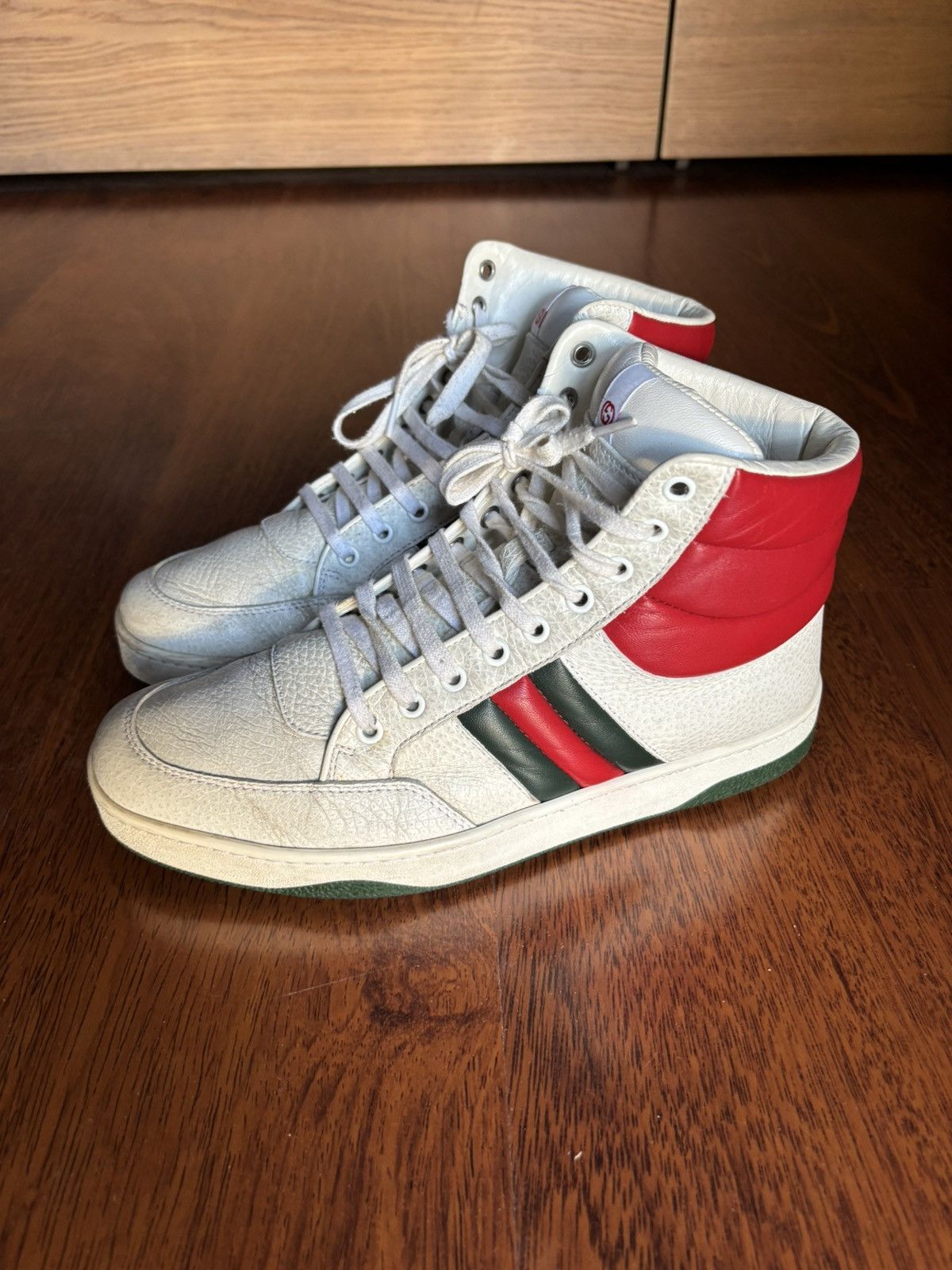 Gucci Gucci Praga karibu leather sneakers Size US 8 / EU 41 - 3 Thumbnail