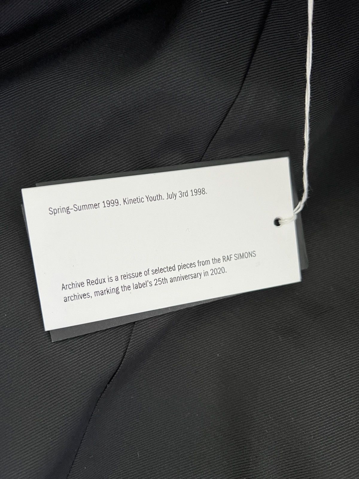 Raf Simons Raf Simons Redux Blazer Vest SS1999 Kinetic Youth Size US S / EU 44-46 / 1 - 11 Thumbnail