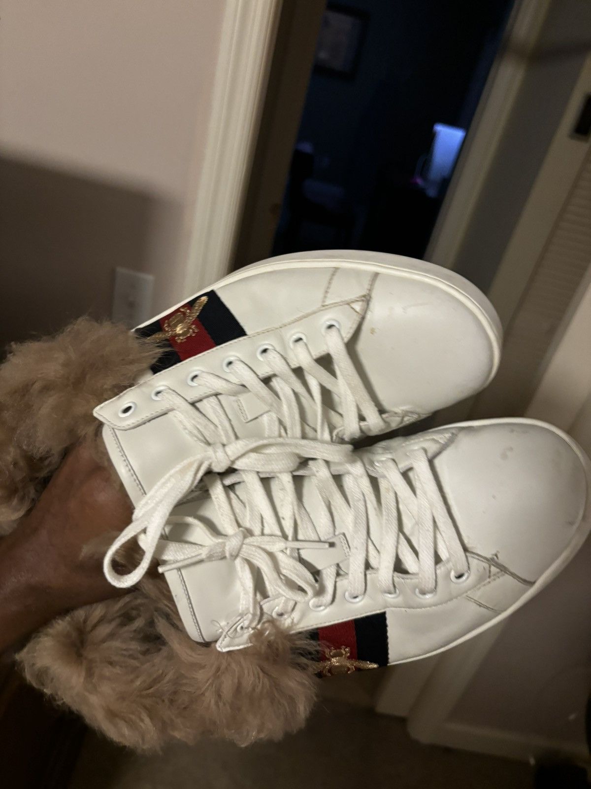Gucci Fur aces Size US 11 / EU 44 - 15 Thumbnail