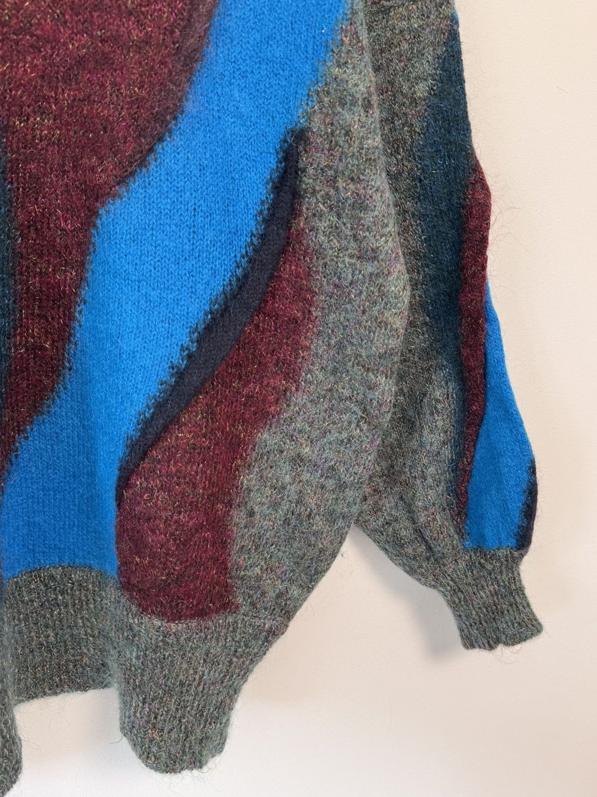 Escada Vintage Mohair Sweater Unique Escada Sweater Circa 1980's Size S / US 4 / IT 40 - 8 Thumbnail