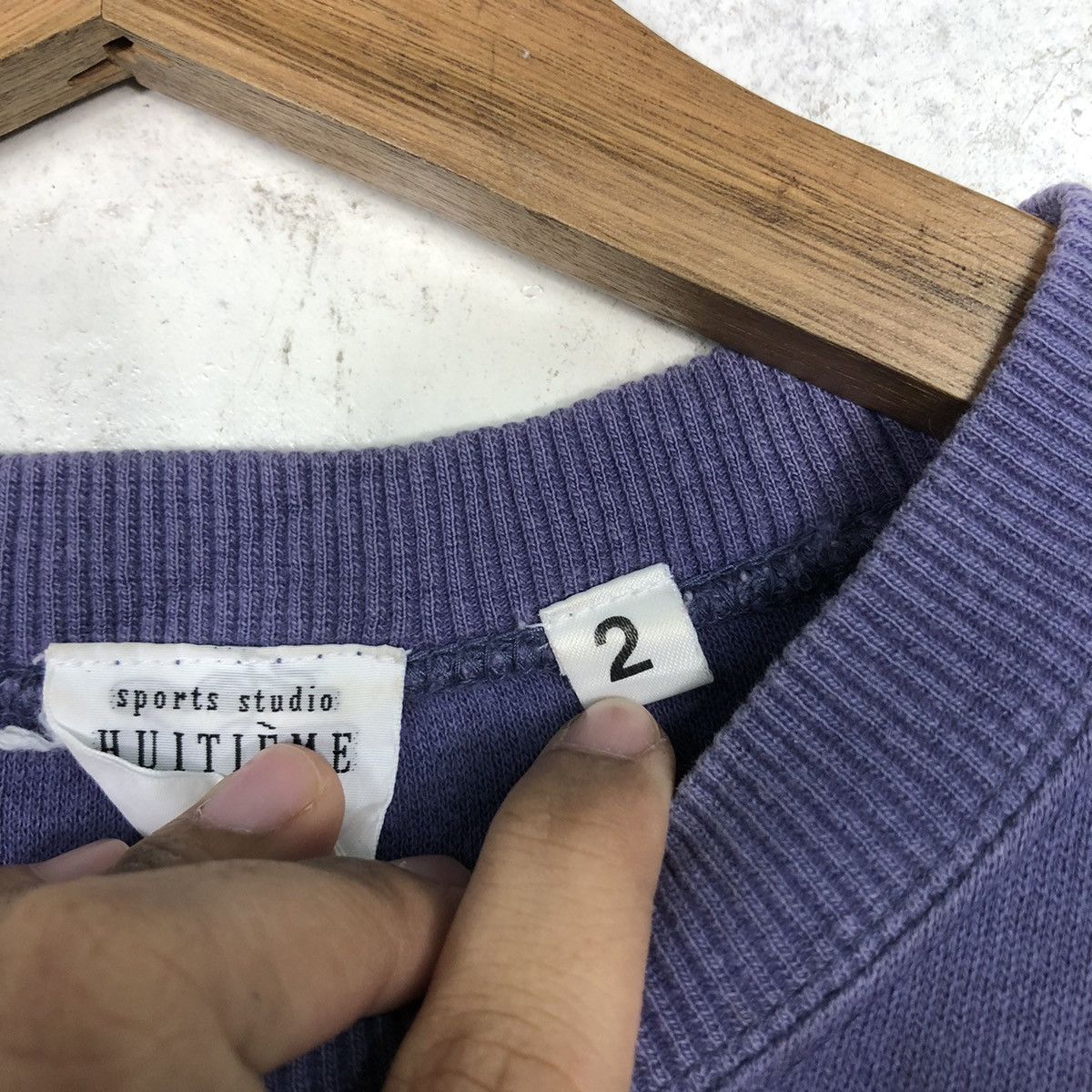 Japanese Brand Vintage Sweatshirt Sports Studio Huitieme 8e Descente Japan Size US M / EU 48-50 / 2 - 15 Thumbnail