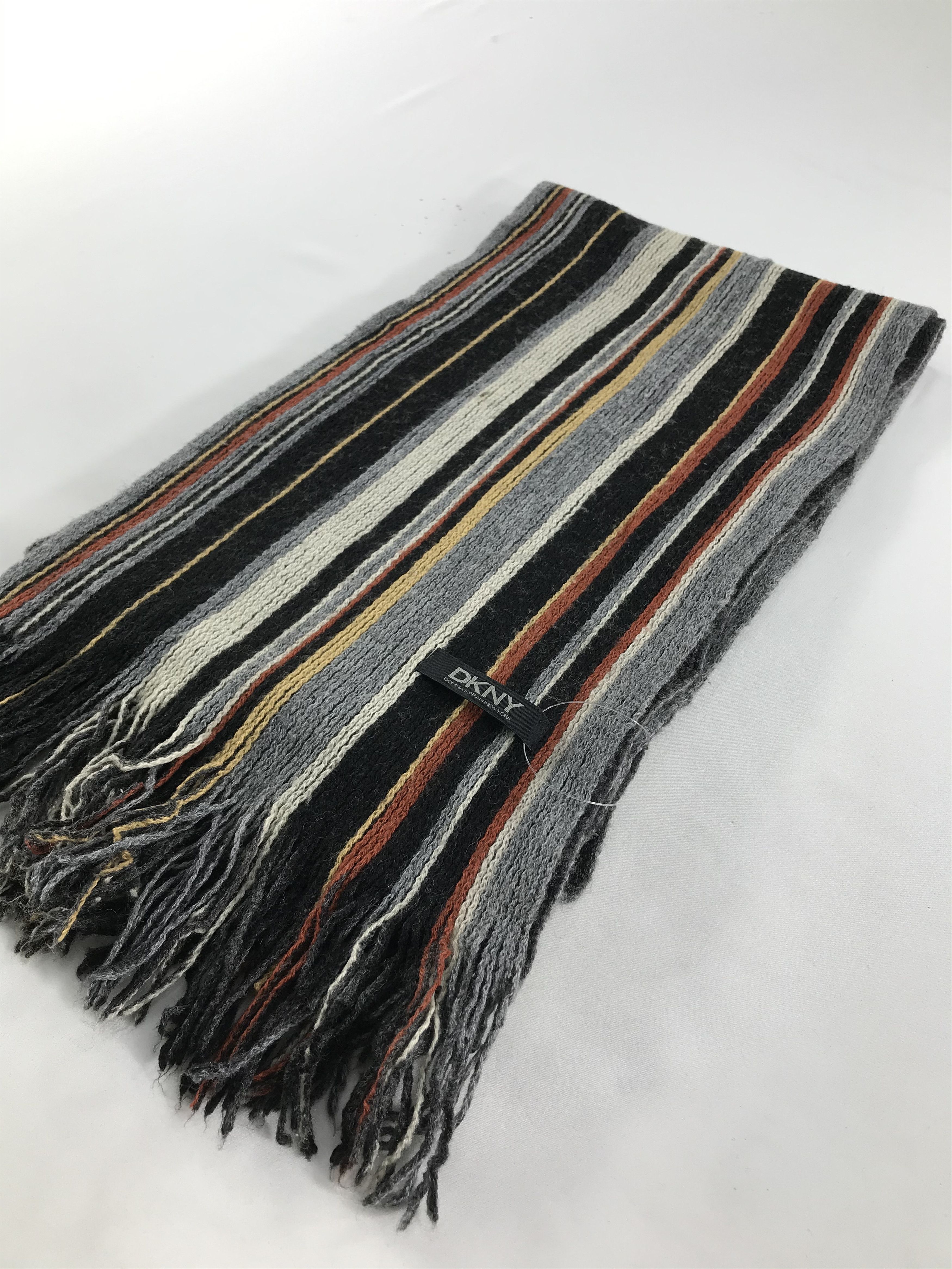 DKNY Vintage DKNY Scarf/Muffler/Neckwear MF871 Size ONE SIZE - 3 Thumbnail