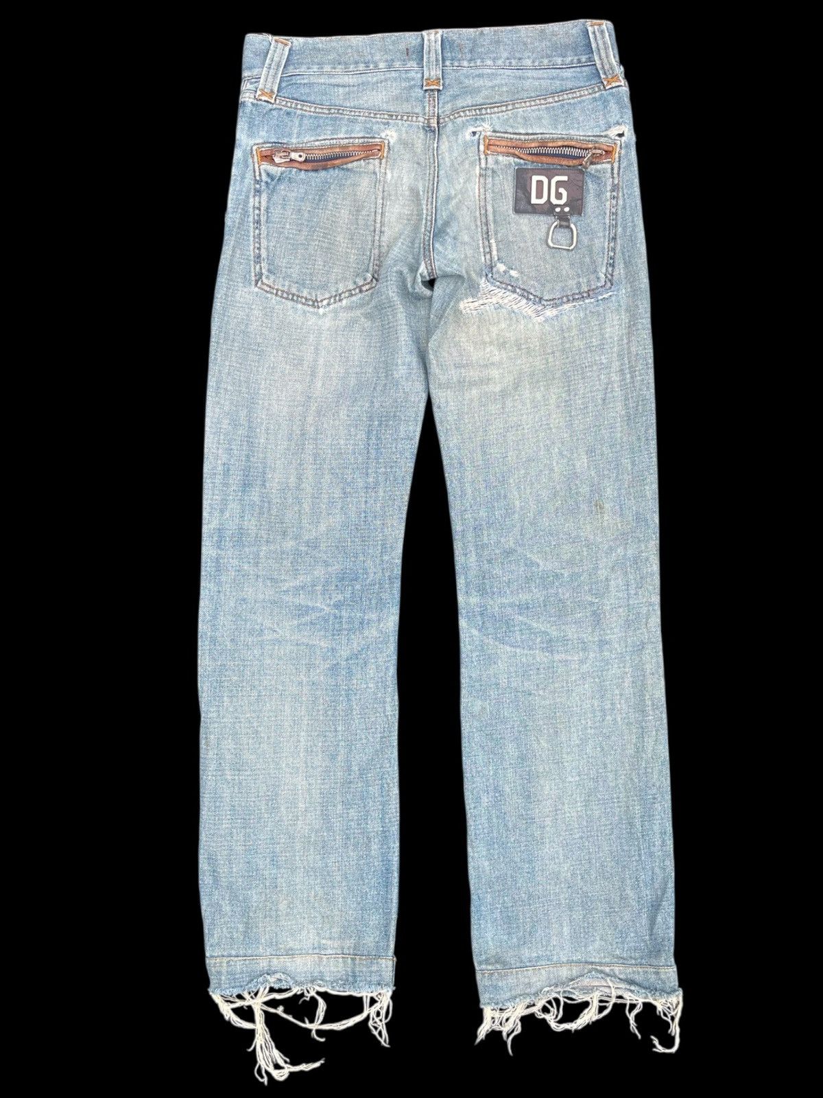 Dolce & Gabbana Dolce & Gabbana Distressed Jeans Size US 32 / EU 48 - 3 Thumbnail