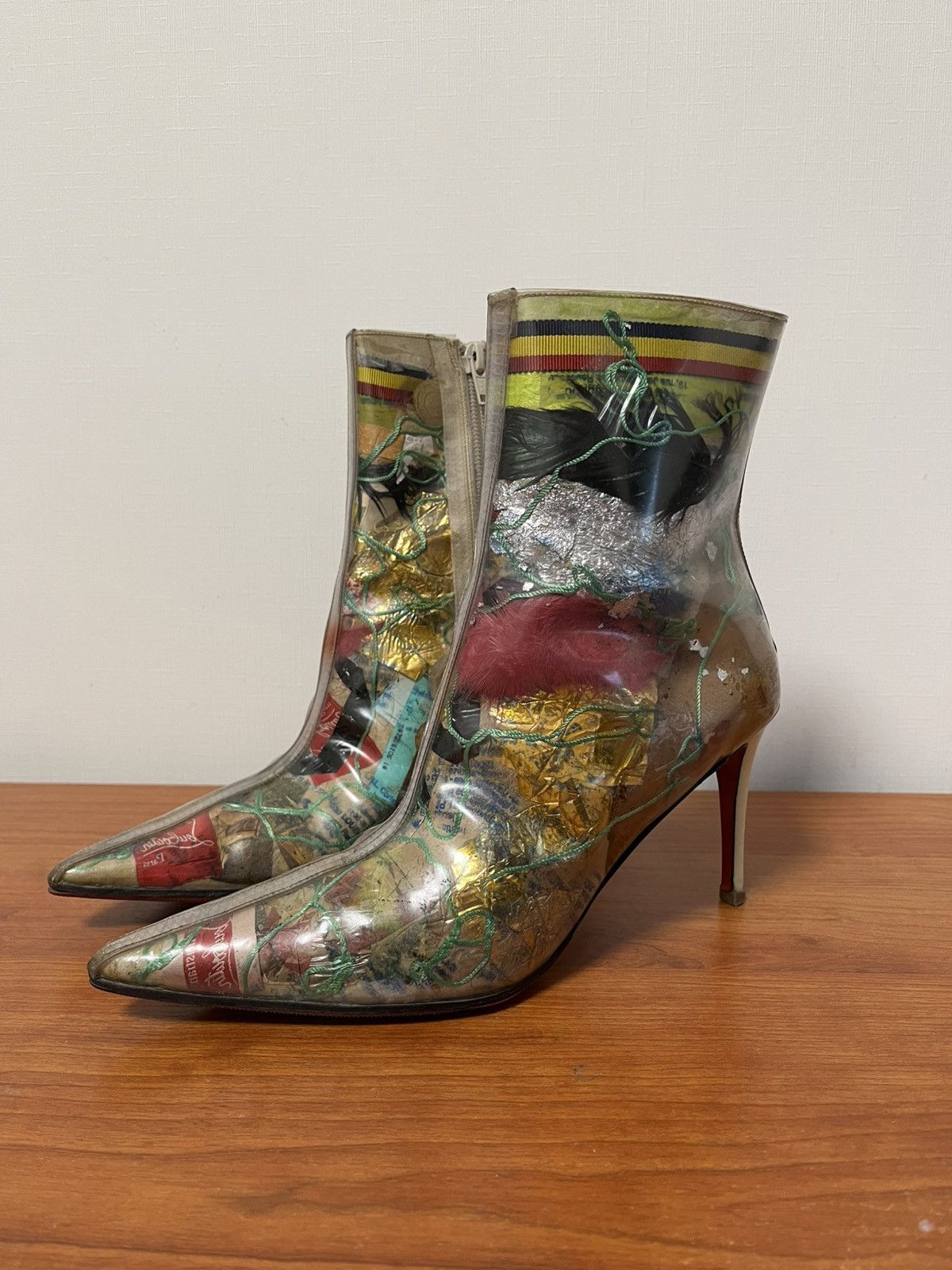 Christian Louboutin × Vintage Christian Louboutin Trash Boots 2012 Icon Size US 7 / IT 37 - 6 Thumbnail