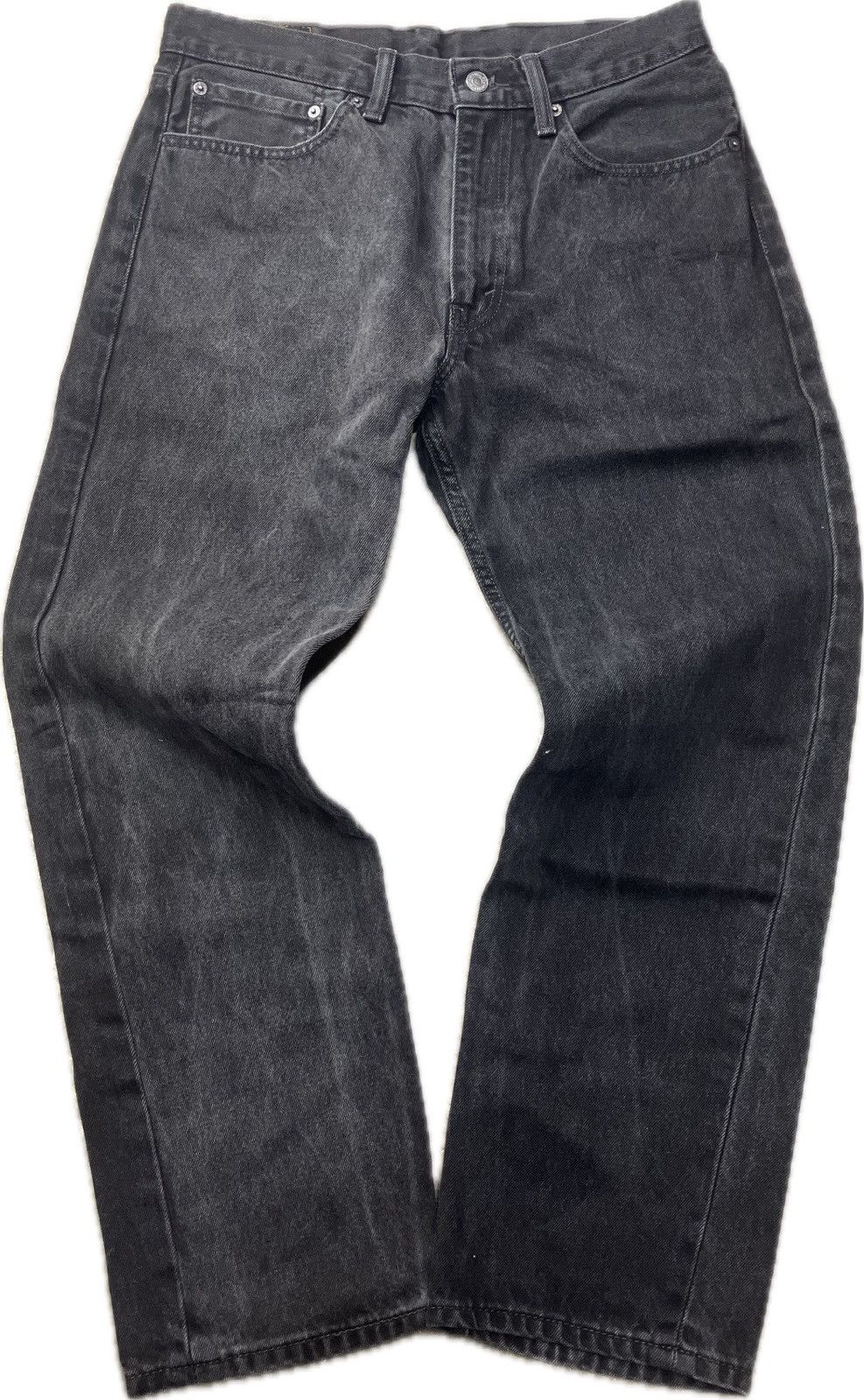 Levi's Levi’s 505 Black Washed Jeans Size US 32 / EU 48 - 1 Thumbnail