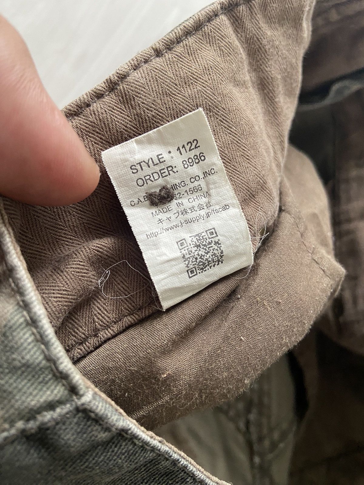 If Six Was Nine × Japanese Brand × Le Grande Bleu (L.G.B.) Vintage Y2K Tactical Double Thigh Camouflage J-Cut Pants Size US 33 - 8 Thumbnail