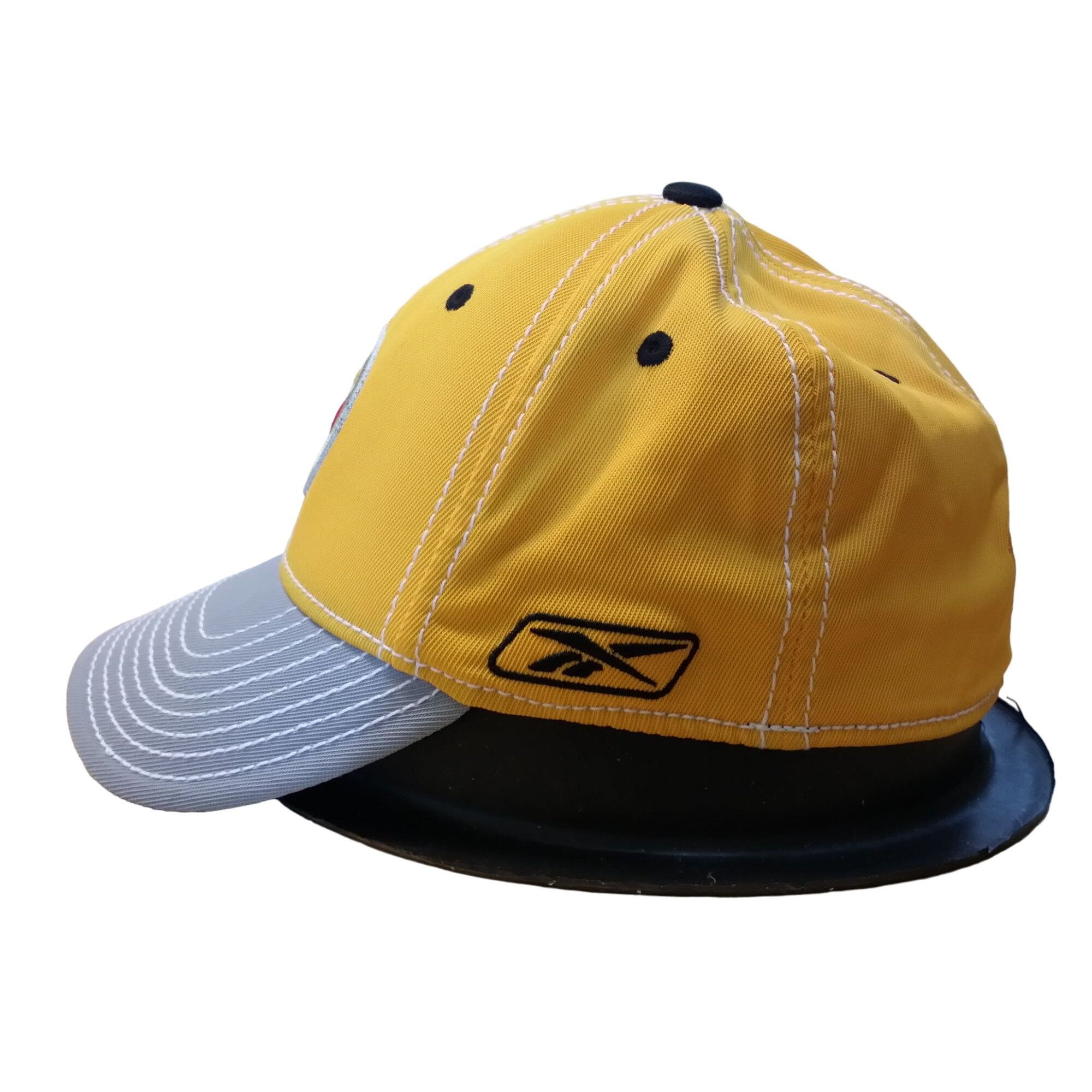 Reebok Pittsburgh Steelers On Field Fitted Hat Reebok Sz M/L Yellow Size ONE SIZE - 2 Thumbnail