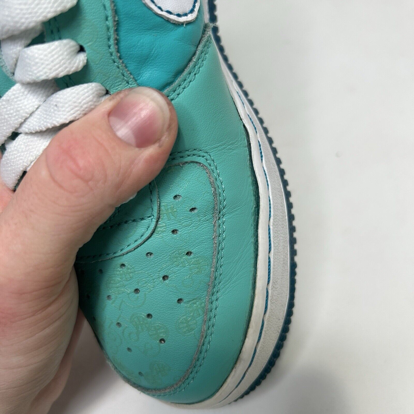 Nike Nike Air Force 1 07’ WMNS “Azure Teal Tropical” 2024 Size US 7.5 / IT 37.5 - 9 Thumbnail