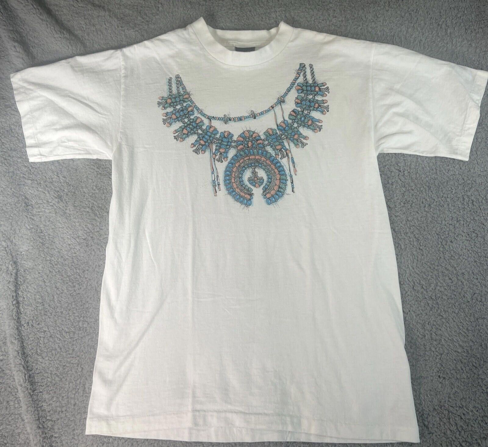 Other Diamond Dust Shirt Medium Native American Tribal 90s y2k vtg Size US M / EU 48-50 / 2 - 1 Thumbnail