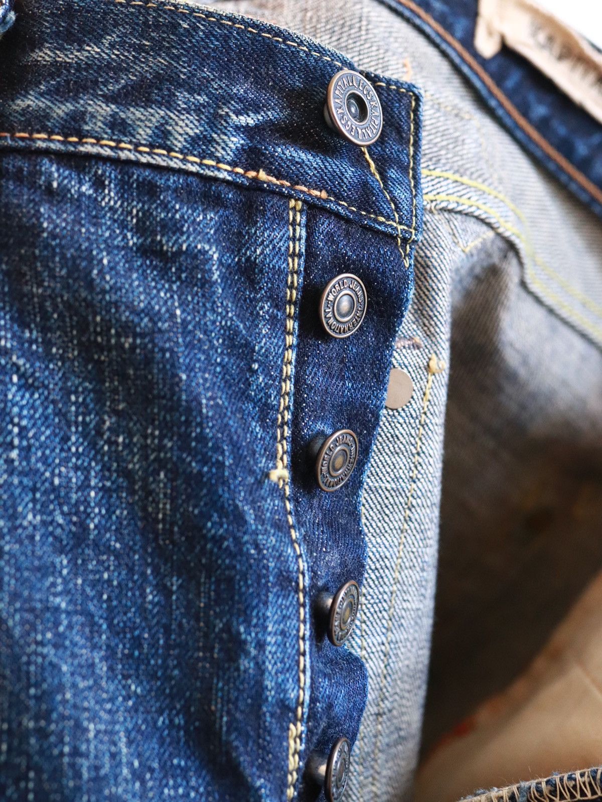 Japanese Brand × Kapital × Other Kapital Century Patchwork Denim Size US 33 - 3 Thumbnail