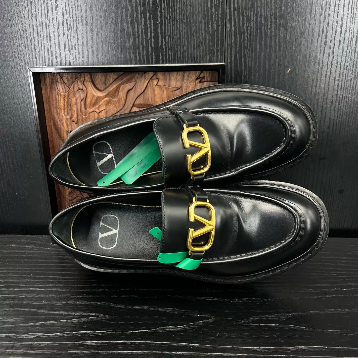 Valentino 36.5 Valentino VLogo Signature Loafers Worn 2x Box Size US 6 / IT 36 - 5 Thumbnail