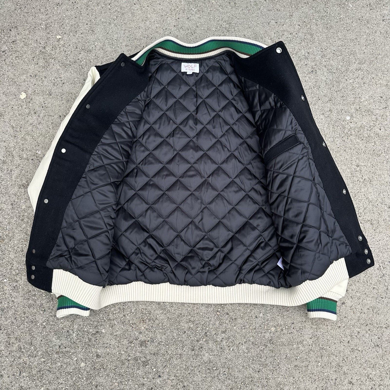 Golf Wang × Hypebeast × Tyler The Creator Golf Wang 10th Anniversary Letterman Varsity Jacket Size US L / EU 52-54 / 3 - 3 Thumbnail