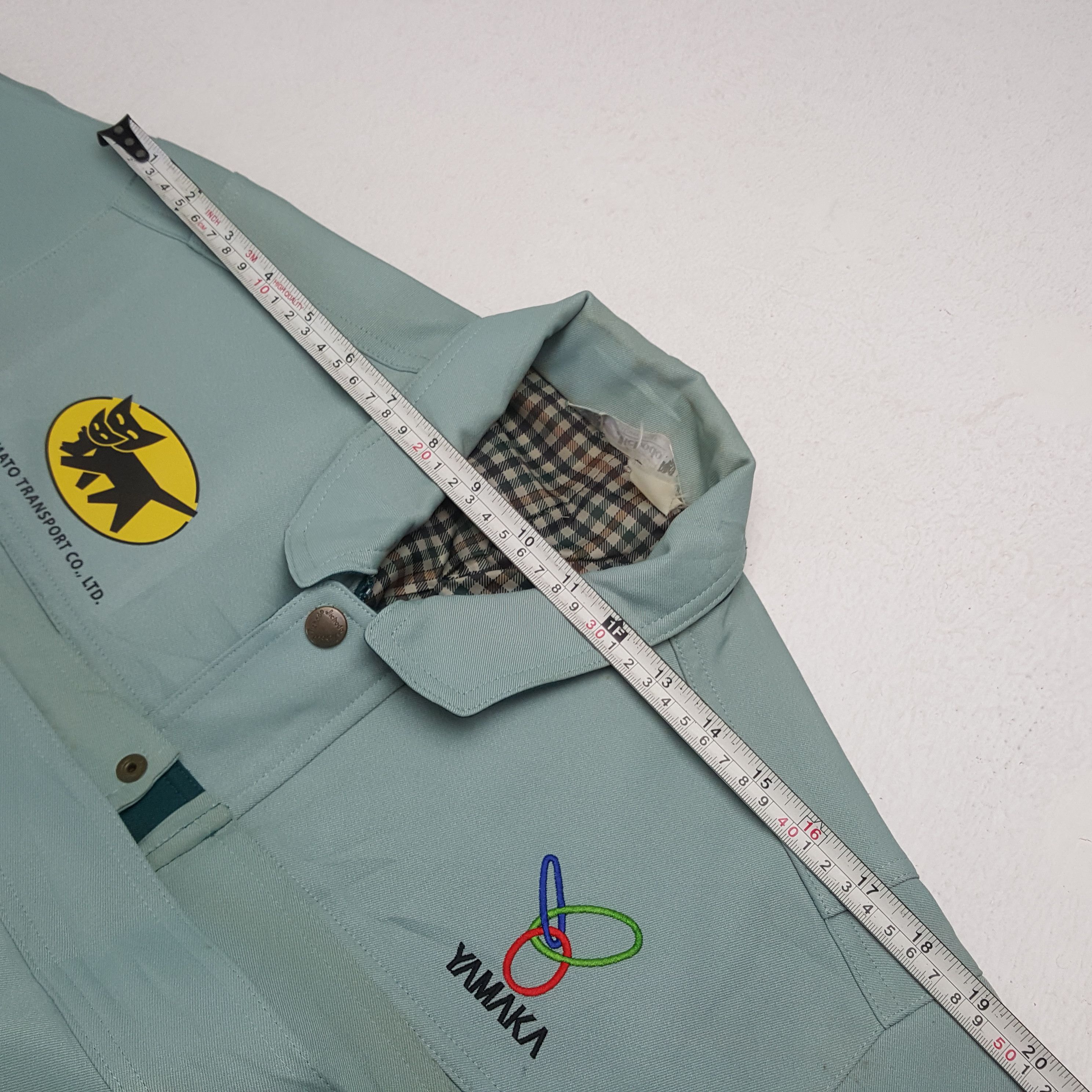 Japanese Brand × Vintage Vintage YAMATO TRANSPORT Japan Racing Custom Jacket C288N15 Size US M / EU 48-50 / 2 - 6 Thumbnail
