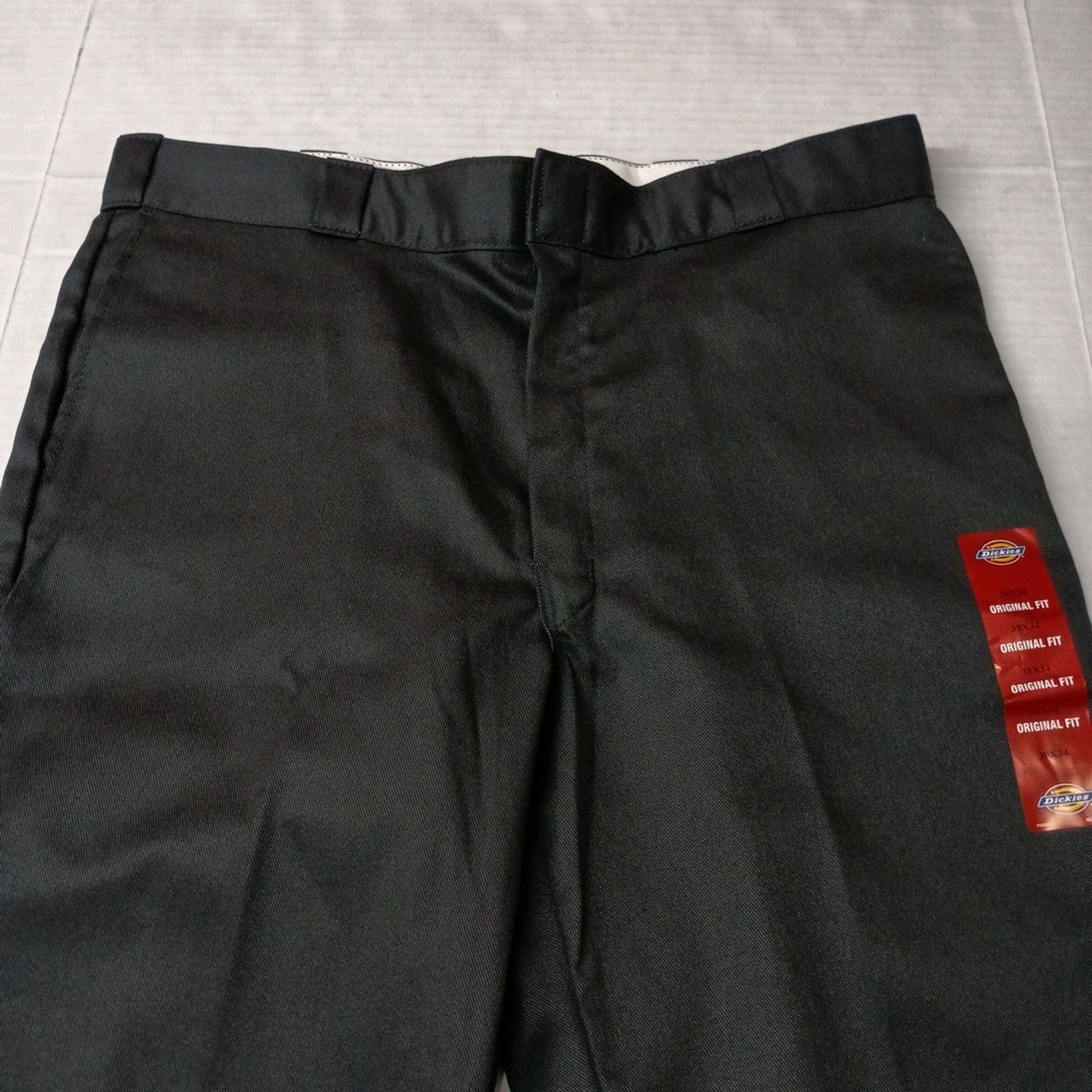 Dickies Dickies 874 Mens Original Fit Classic Work Pants 38x34 Black Size US 38 / EU 54 - 4 Thumbnail