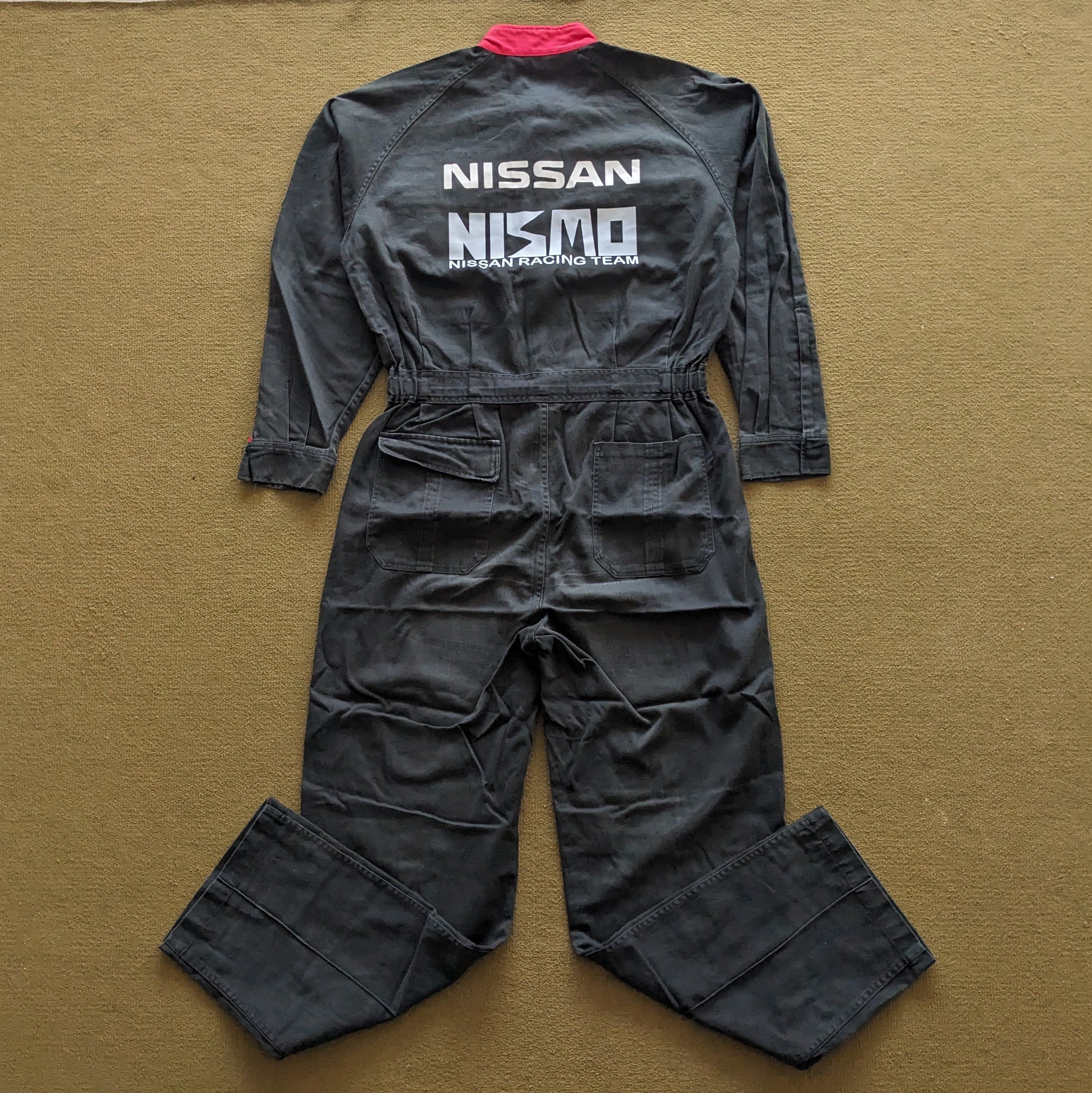 Japanese Brand Vintage NISMO NISSAN Racing Coverall Workwear Custom Jacket Size US XL / EU 56 / 4 - 3 Thumbnail
