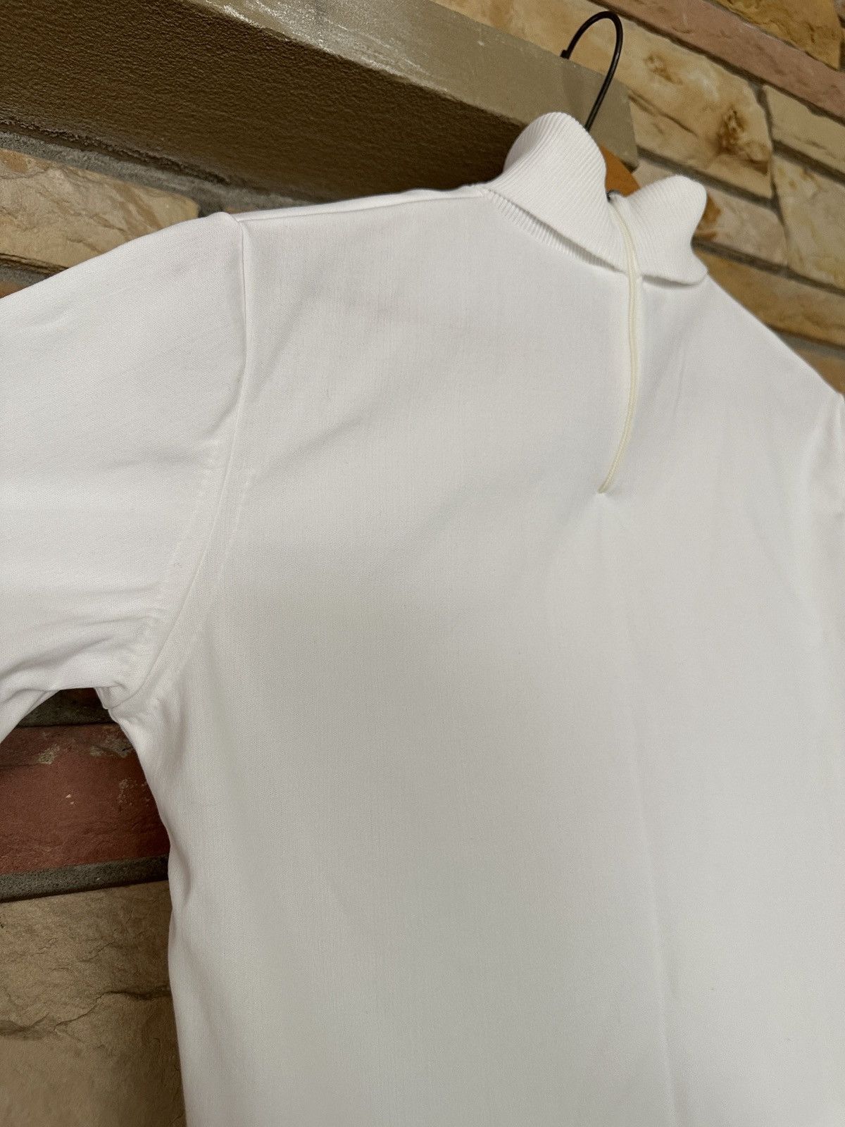 Vintage Vintage 70s Mock Neck Zip Polyester Top Size M / US 6-8 / IT 42-44 - 8 Thumbnail