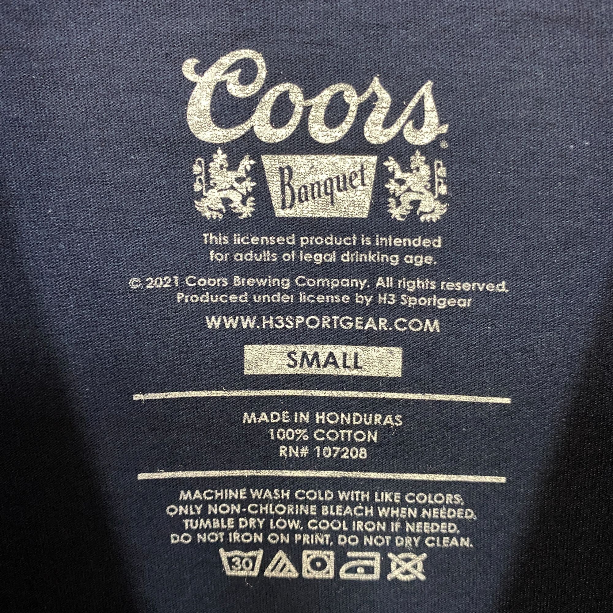 Other Coors Banquet Logo Coors Promo T-Shirt Small Size US S / EU 44-46 / 1 - 4 Thumbnail